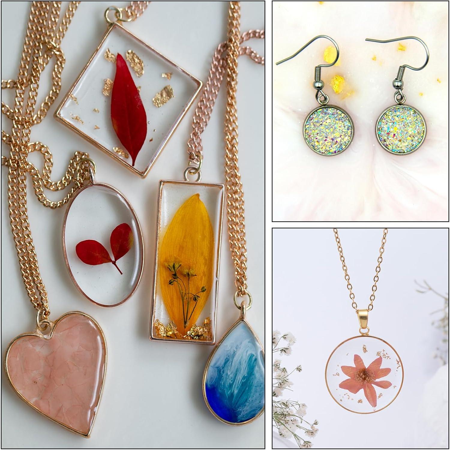 Colgantes de Montura Abierta uxcell - 30 Piezas, Negro, Redondo