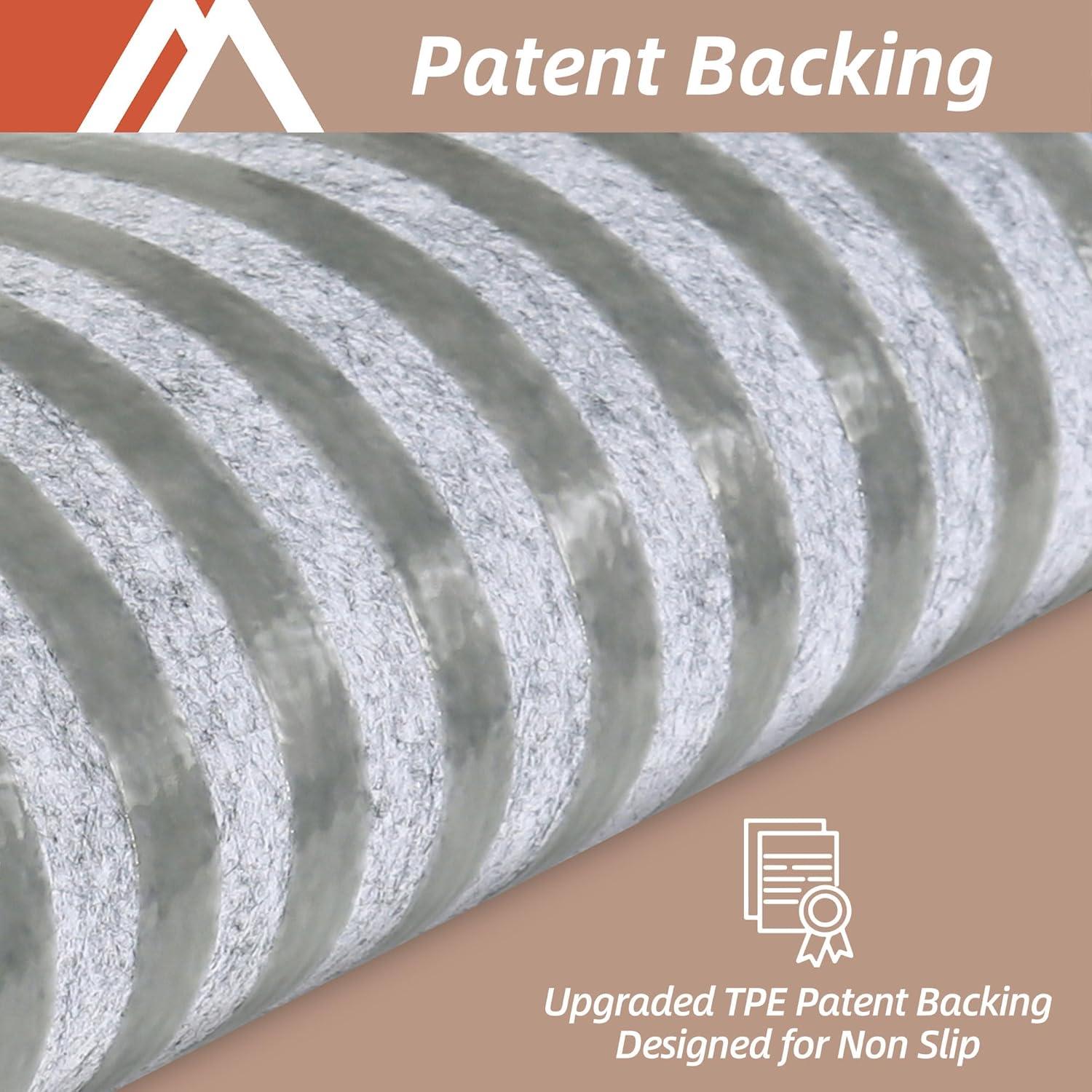 Alfombrillas Antideslizantes para Escaleras COSY HOMEER 71x23cm 4pc Beige