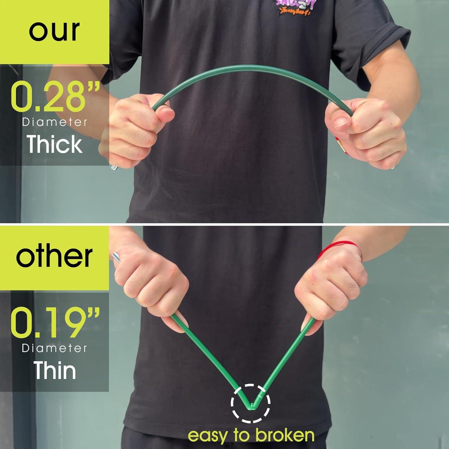 Kit de Arcos de Jardín Rifny 36 Piezas 43 cm Fibra de Vidrio