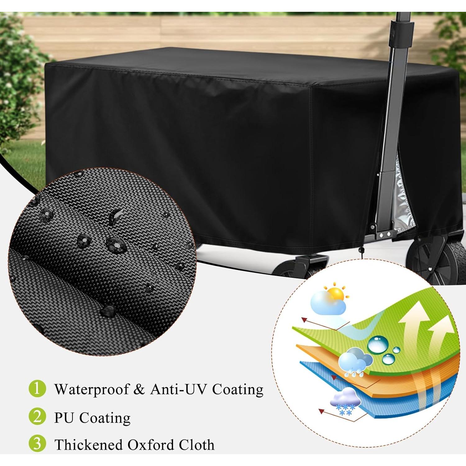 Cubierta Plegable para Carro Los Elfos 96.5x58.4 cm Impermeable