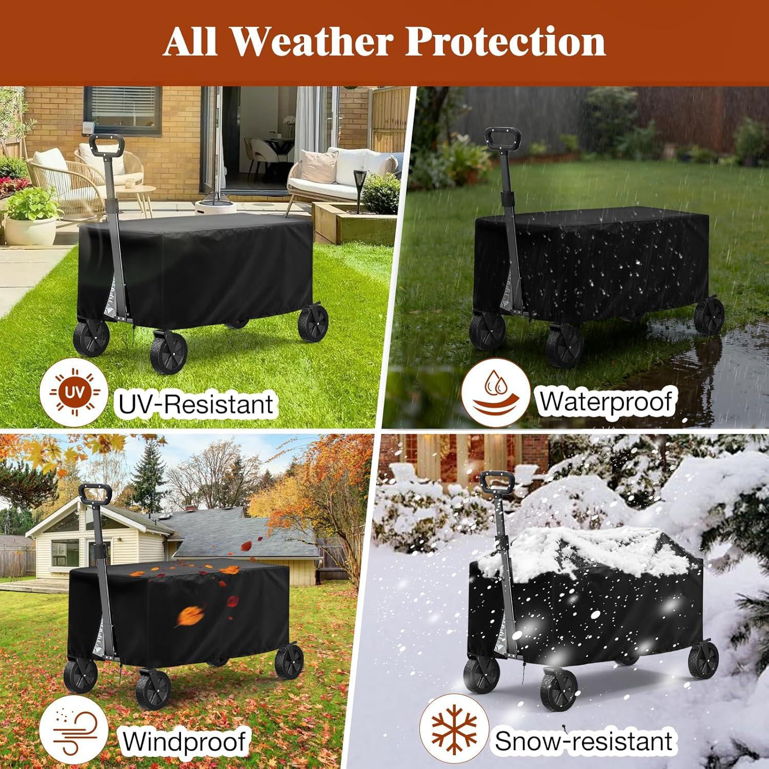 Cubierta Plegable para Carro Los Elfos 96.5x58.4 cm Impermeable