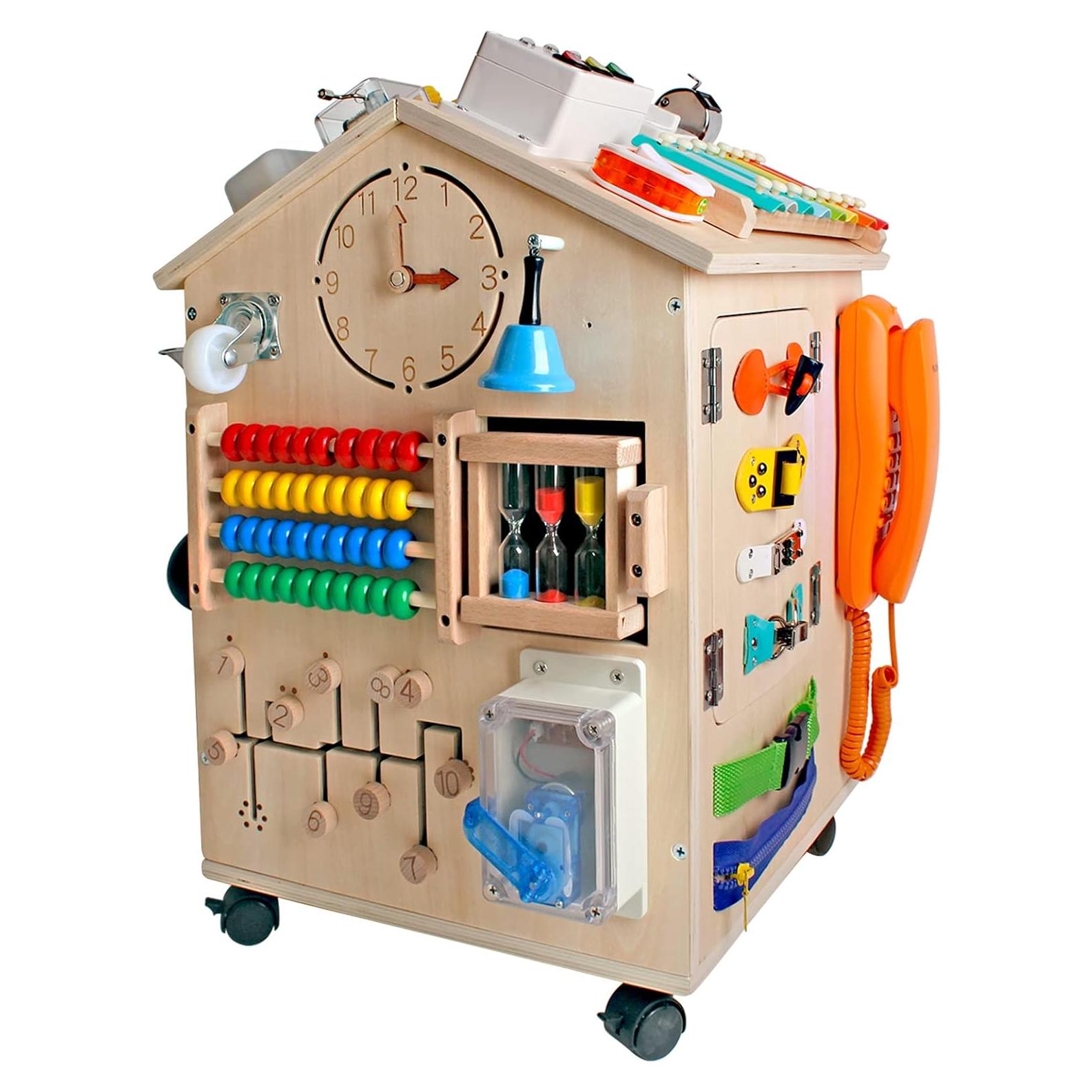 Casa Ocupada de Madera Montessori SHIERDU para Niños 9.05 kg