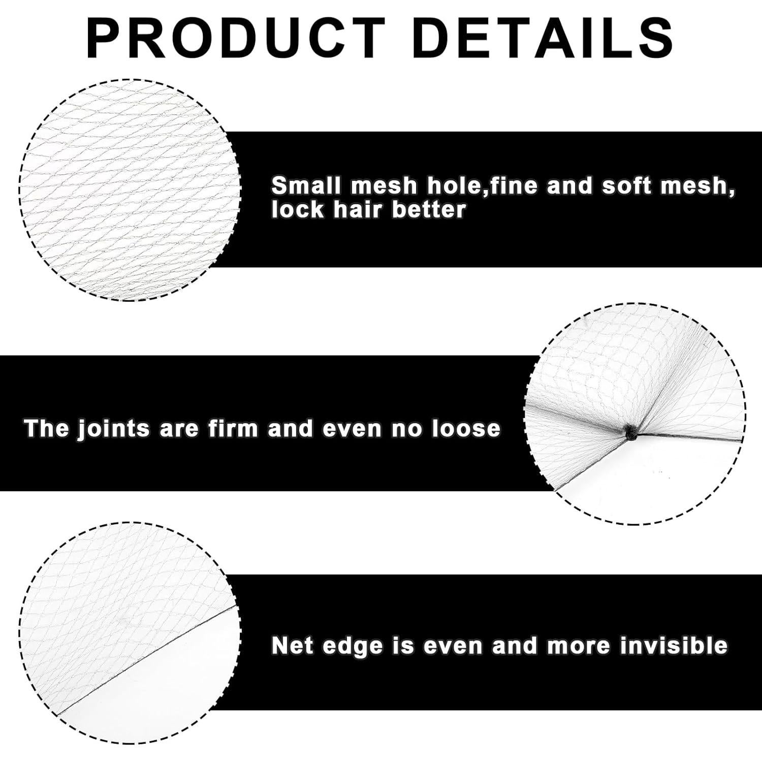 Redes para Cabello Sliverdew con Alfileres U - 20 Unidades