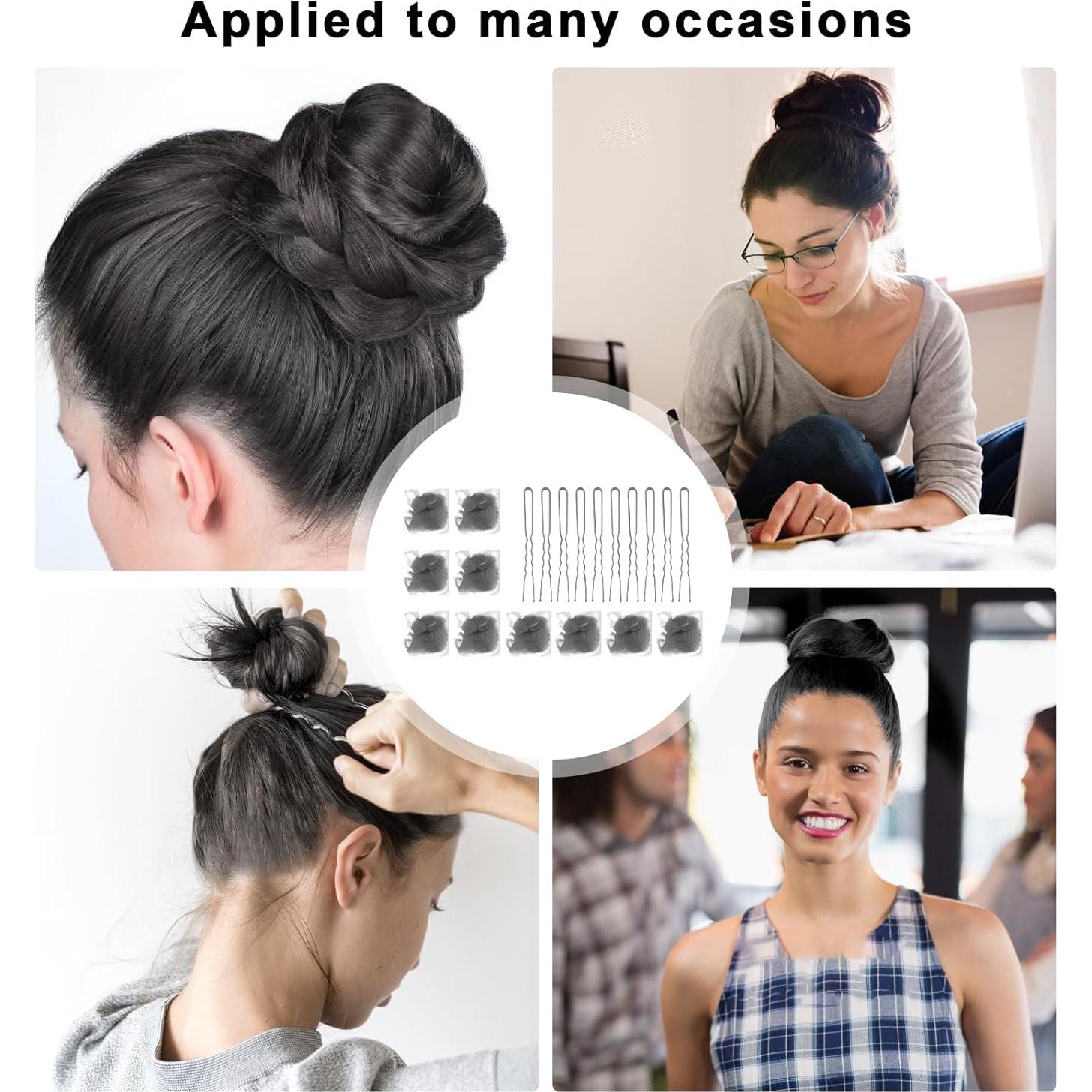 Redes para Cabello Sliverdew con Alfileres U - 20 Unidades