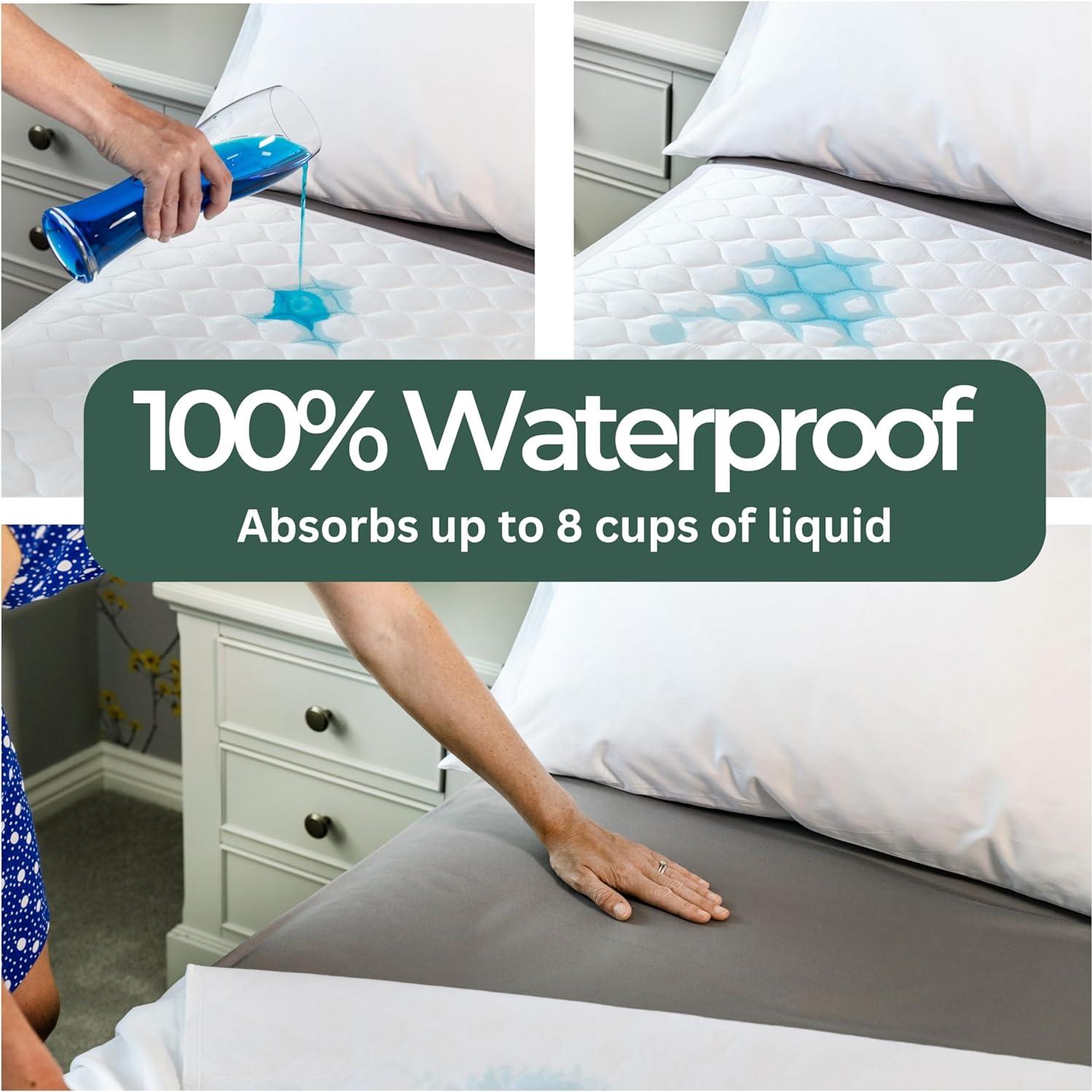 Almohadilla de Incontinencia Hygge Sheets California King 100% Impermeable