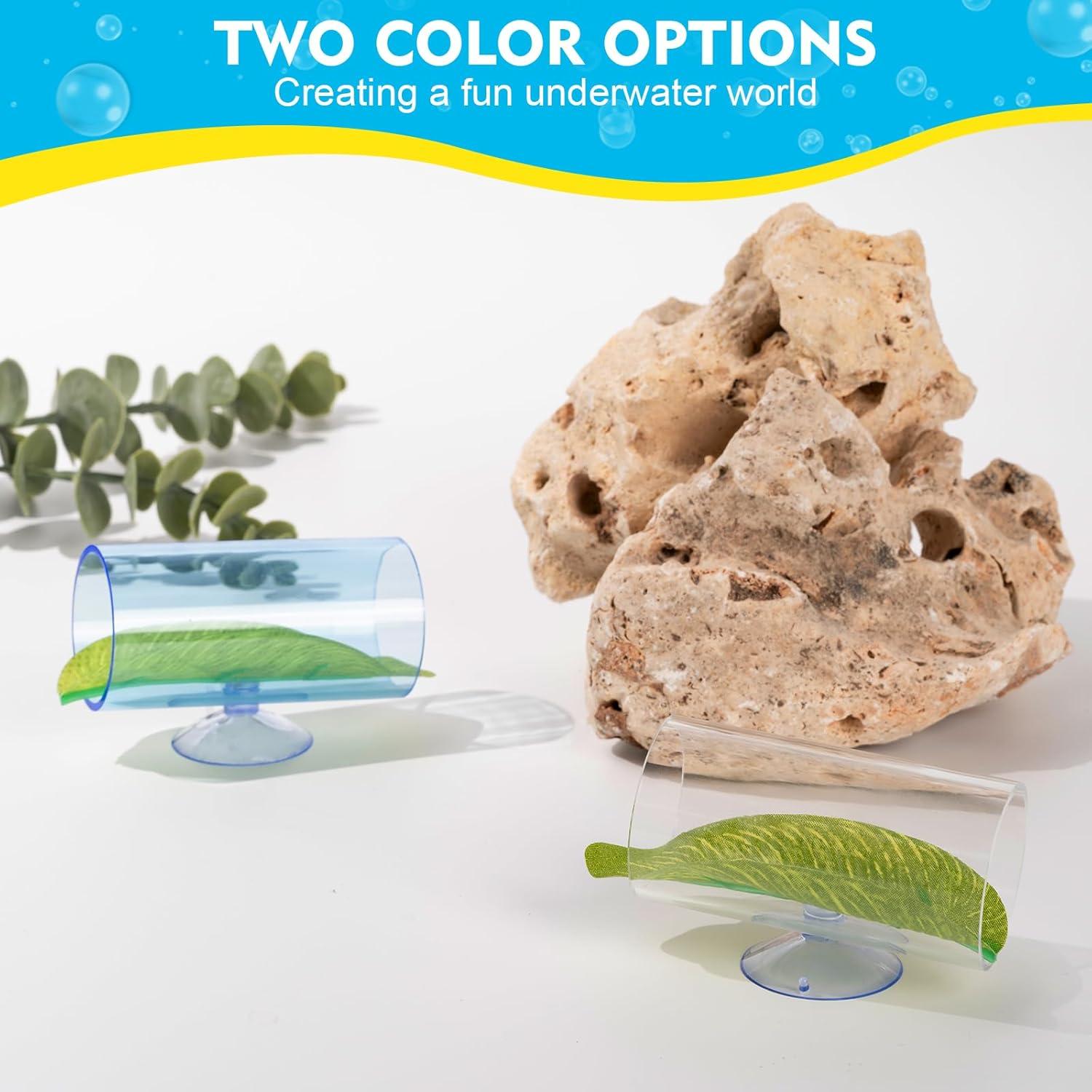 Túnel Acrílico Rislobx para Peces Betta - Refugio Decorativo