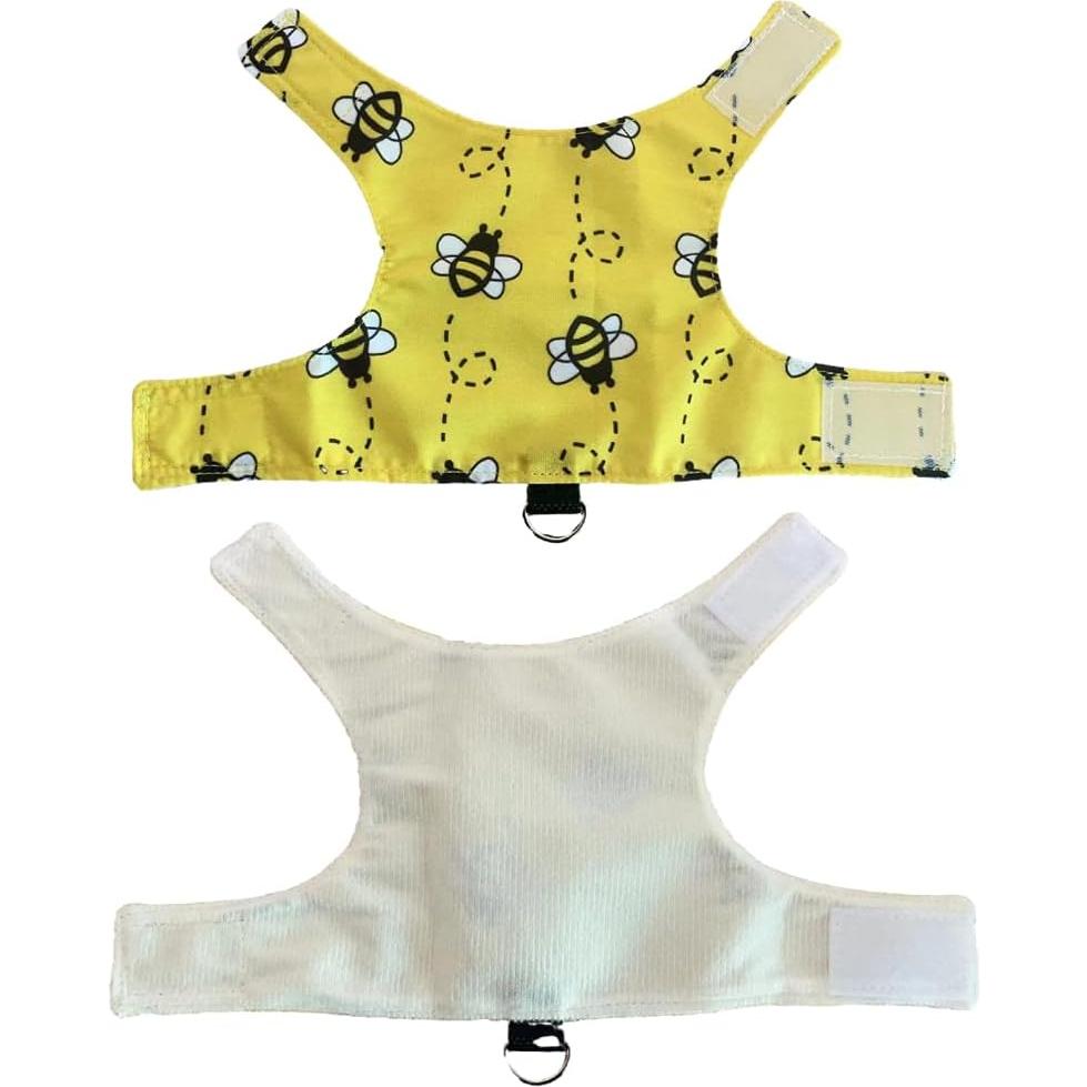 Ropa para Reptiles Anelekor con Correa y Sudadera Abeja