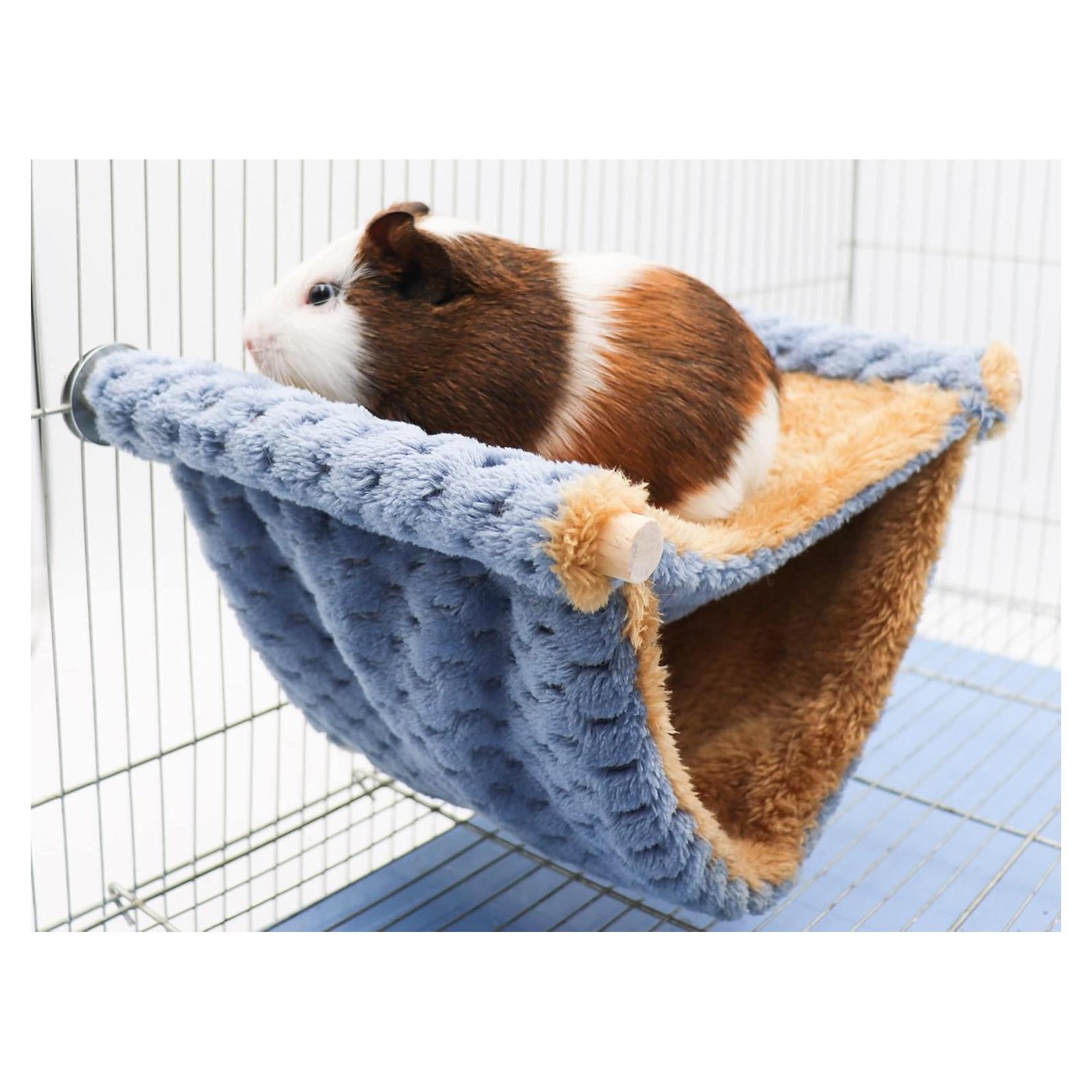 Hamaca de Invierno Dnoifne para Pequeños Animales Azul