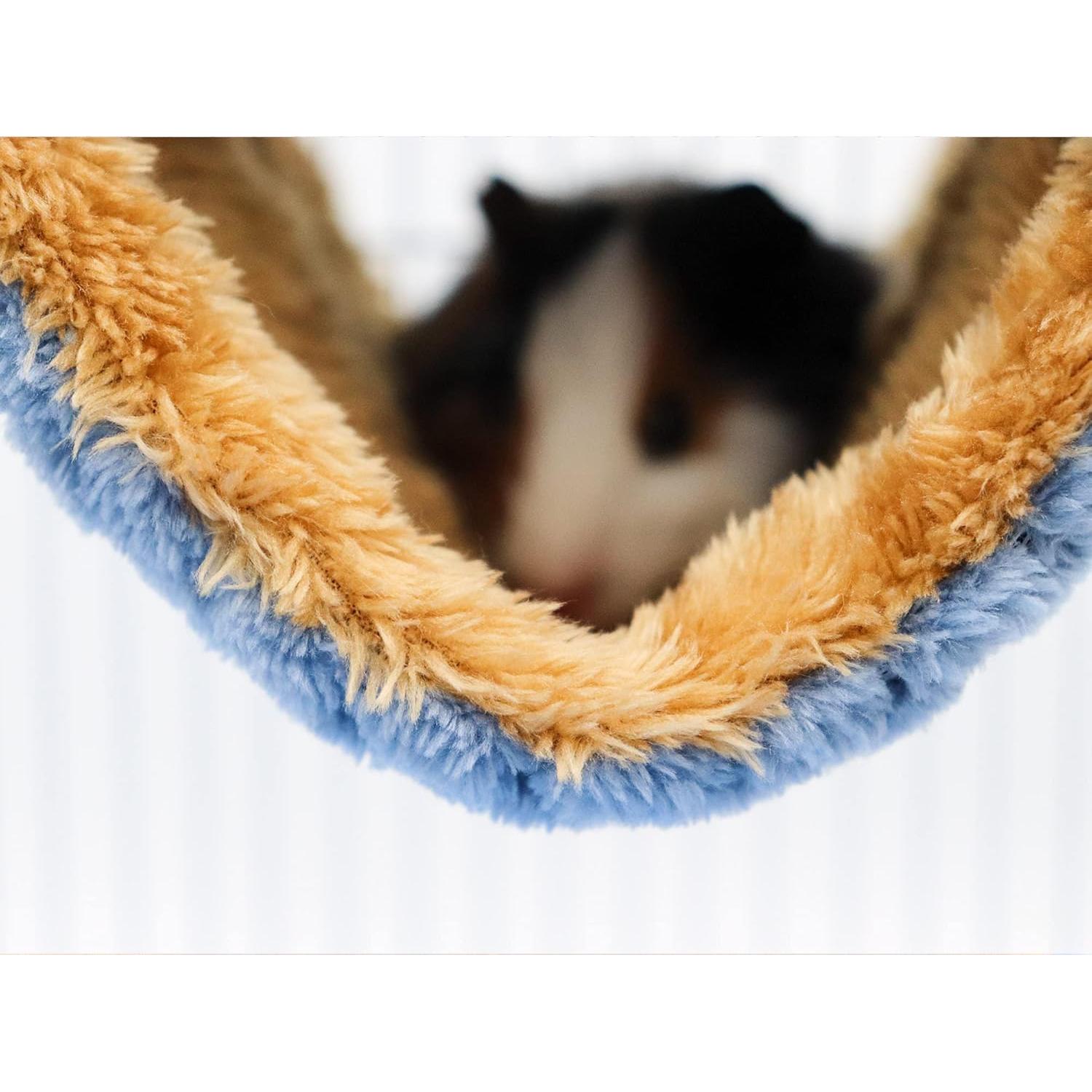 Hamaca de Invierno Dnoifne para Pequeños Animales Azul