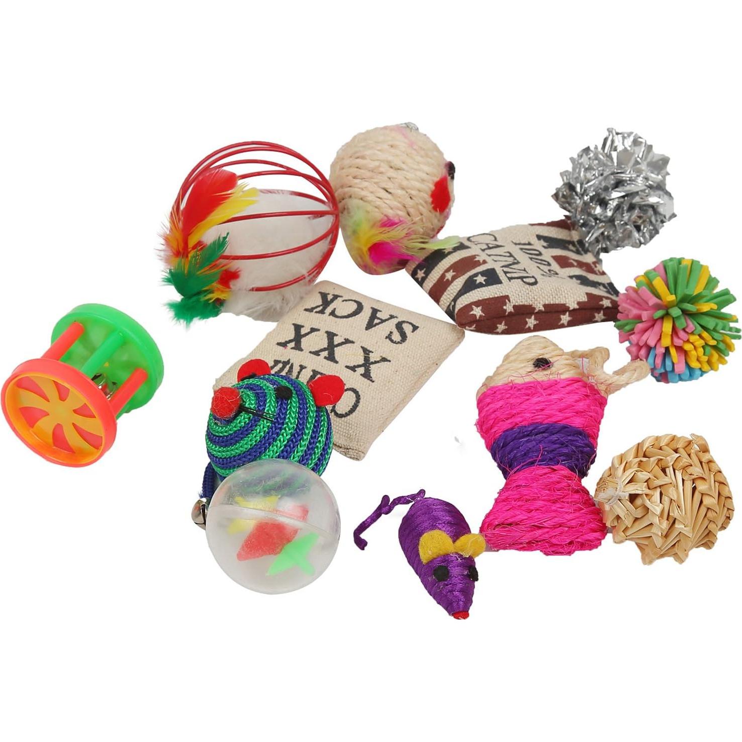 Paquete de Juguetes para Gatos Fashion's Talk 20 Piezas