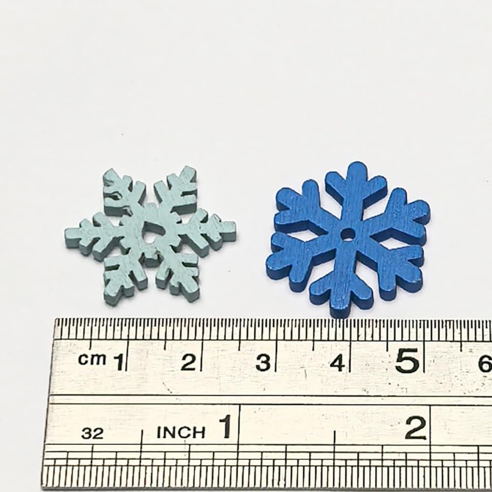 Botones de Madera Chenkou Craft 100pcs Mezcla Colores 25mm