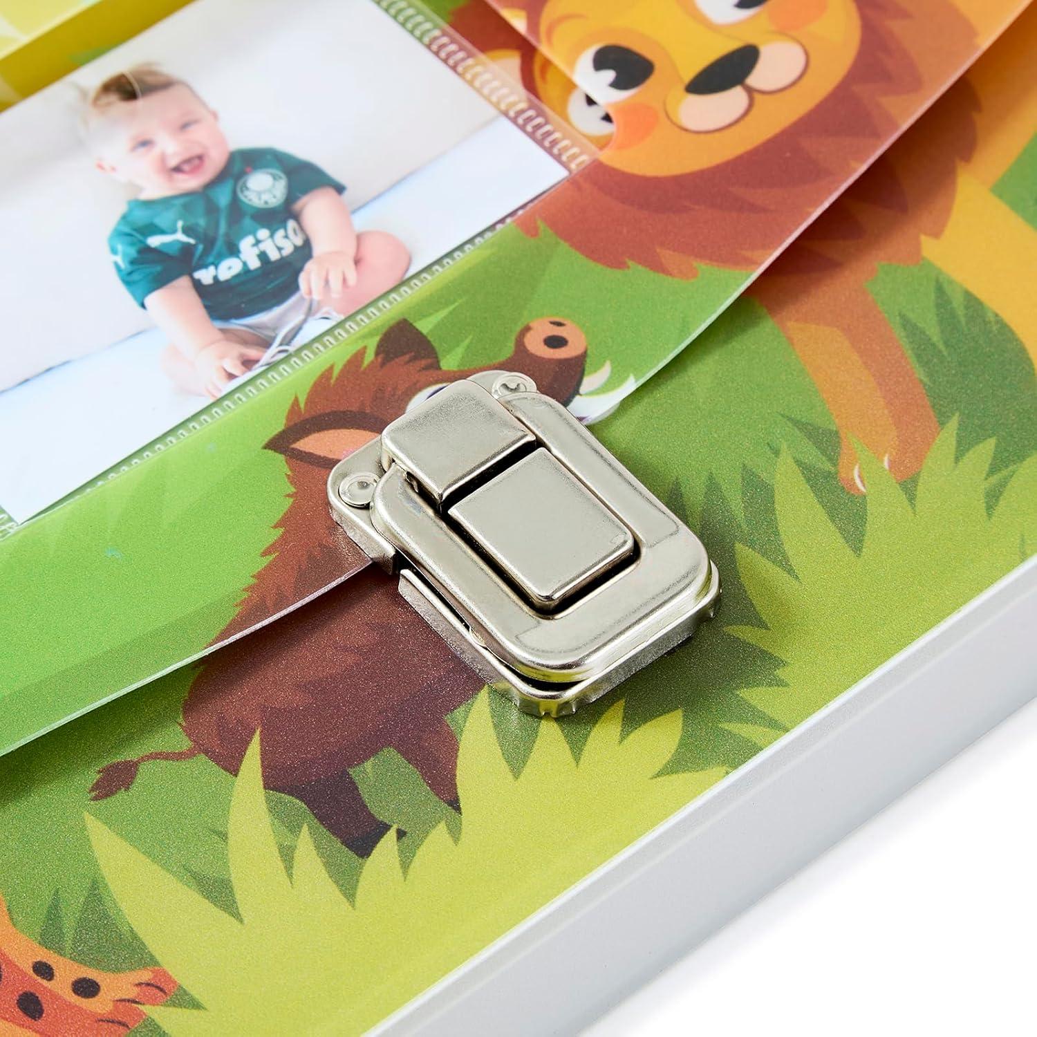 Organizador de Documentos para Bebés BFO001 Verde 12 Bolsillos