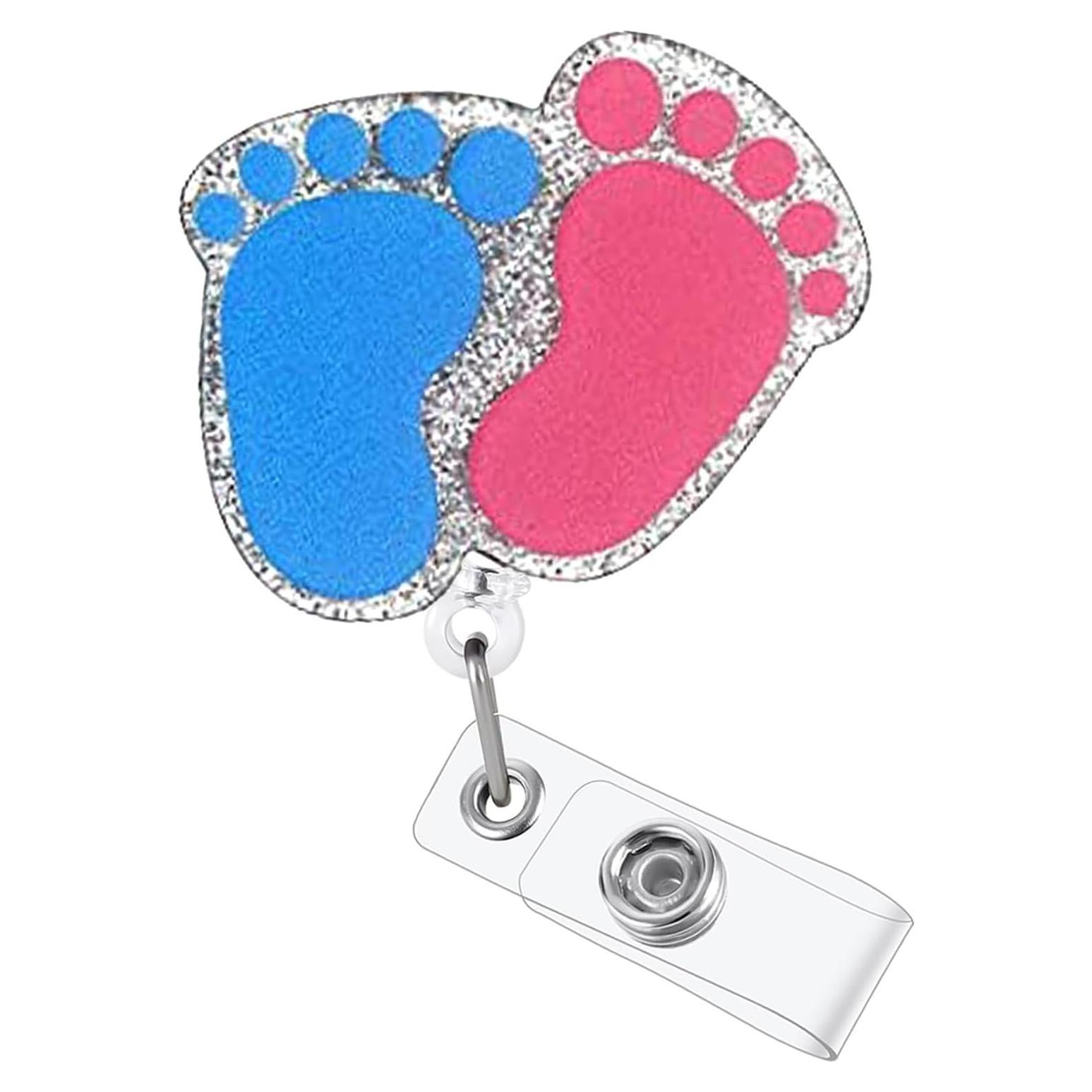 Reel de Insignia de Enfermera BEZTN con Clip Retráctil