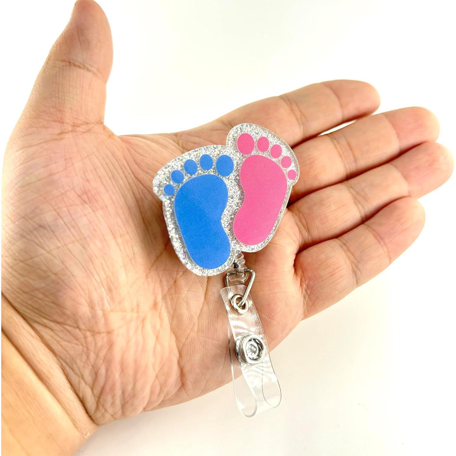 Reel de Insignia de Enfermera BEZTN con Clip Retráctil