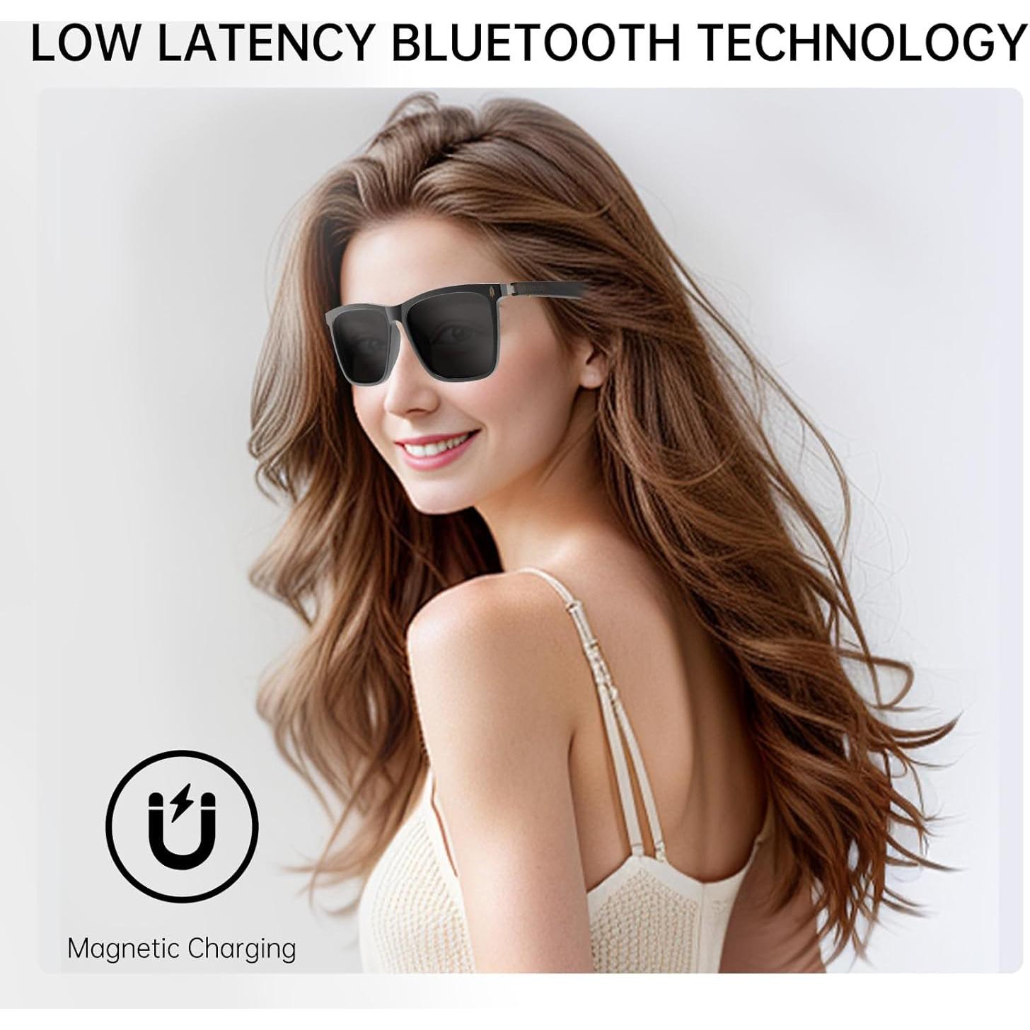 Gafas Inteligentes AIRMARS Bluetooth 5.4, Lentes Fotocromáticas UV