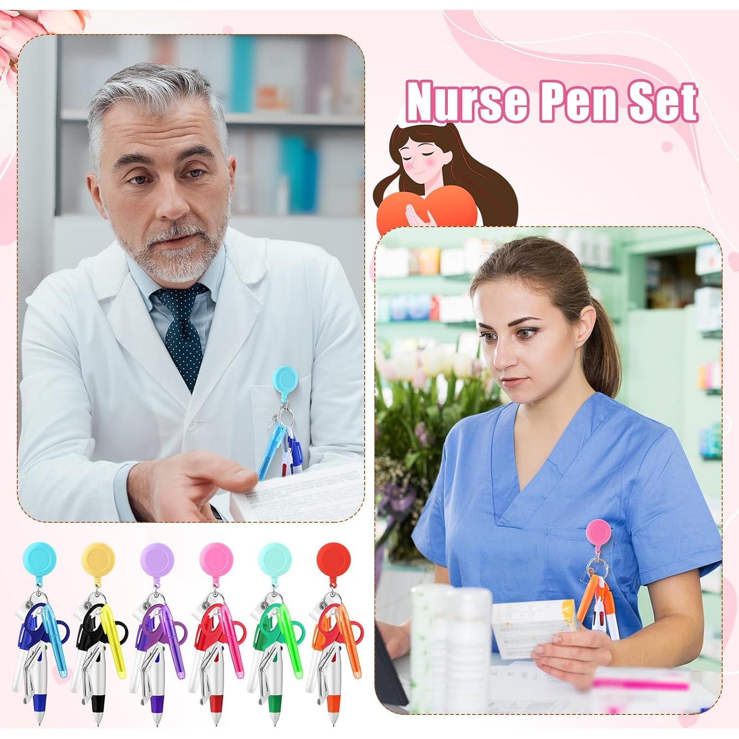 Conjunto de 36 Accesorios para Enfermeras Yinkin - Estilo Clásico