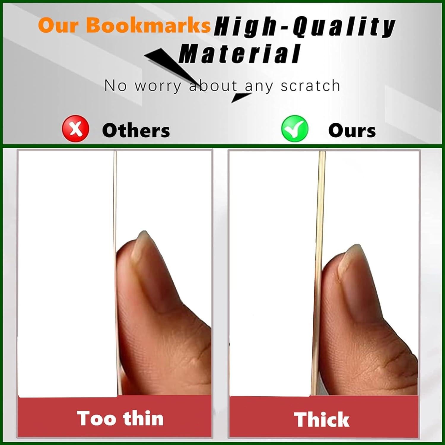 Marcador Divertido con Borla ZZBBFDJY - PVC Negro 15.24x7.62 cm