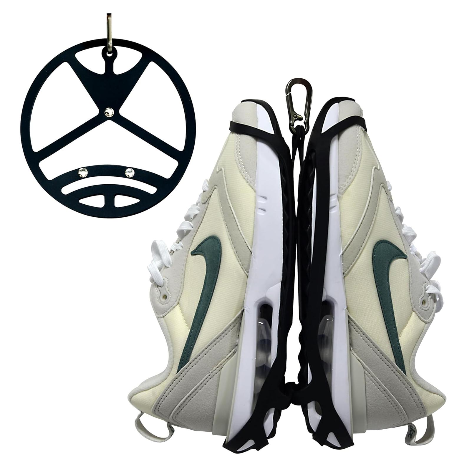 Soporte para zapatos MALTERZER de silicona negra para viajar