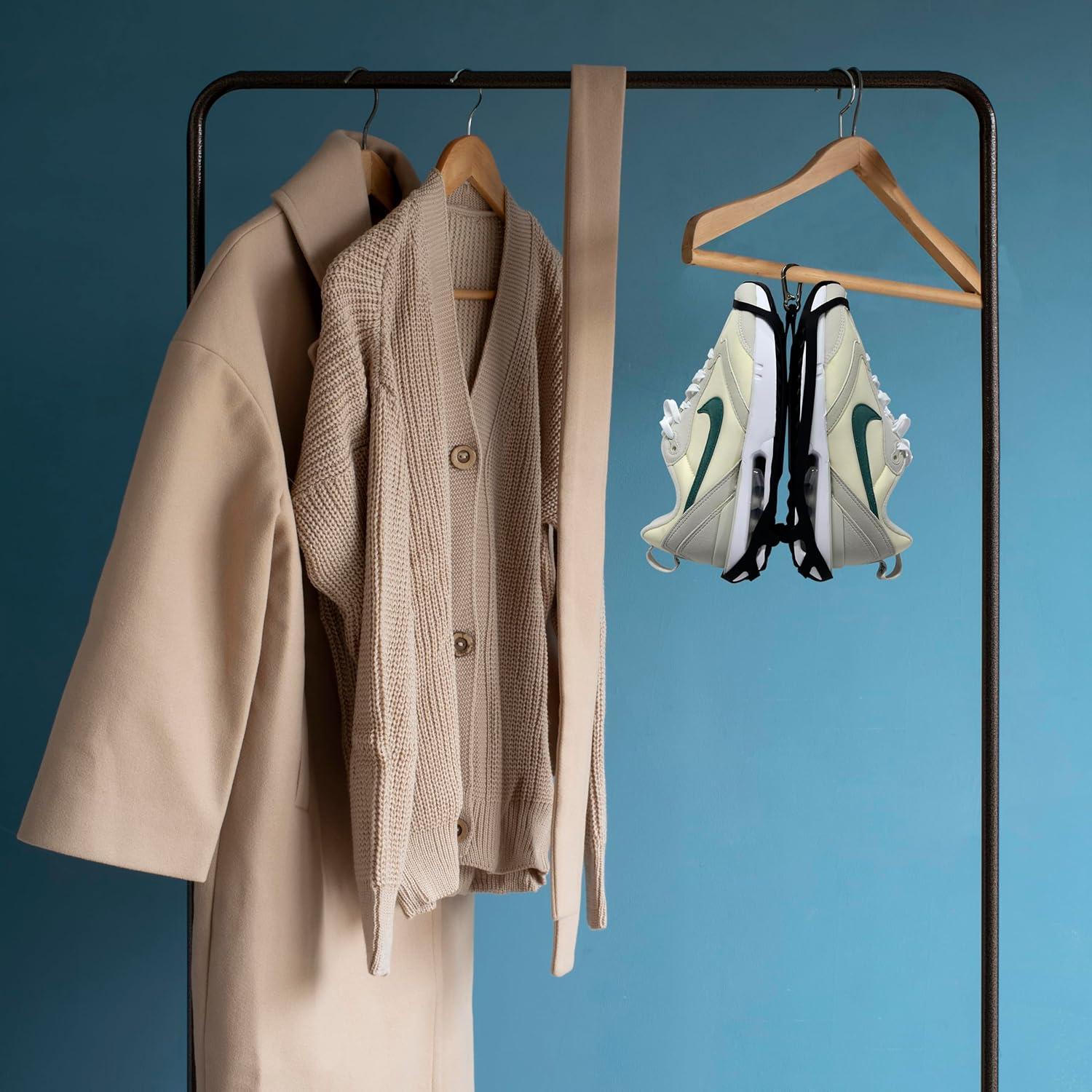 Soporte para zapatos MALTERZER de silicona negra para viajar