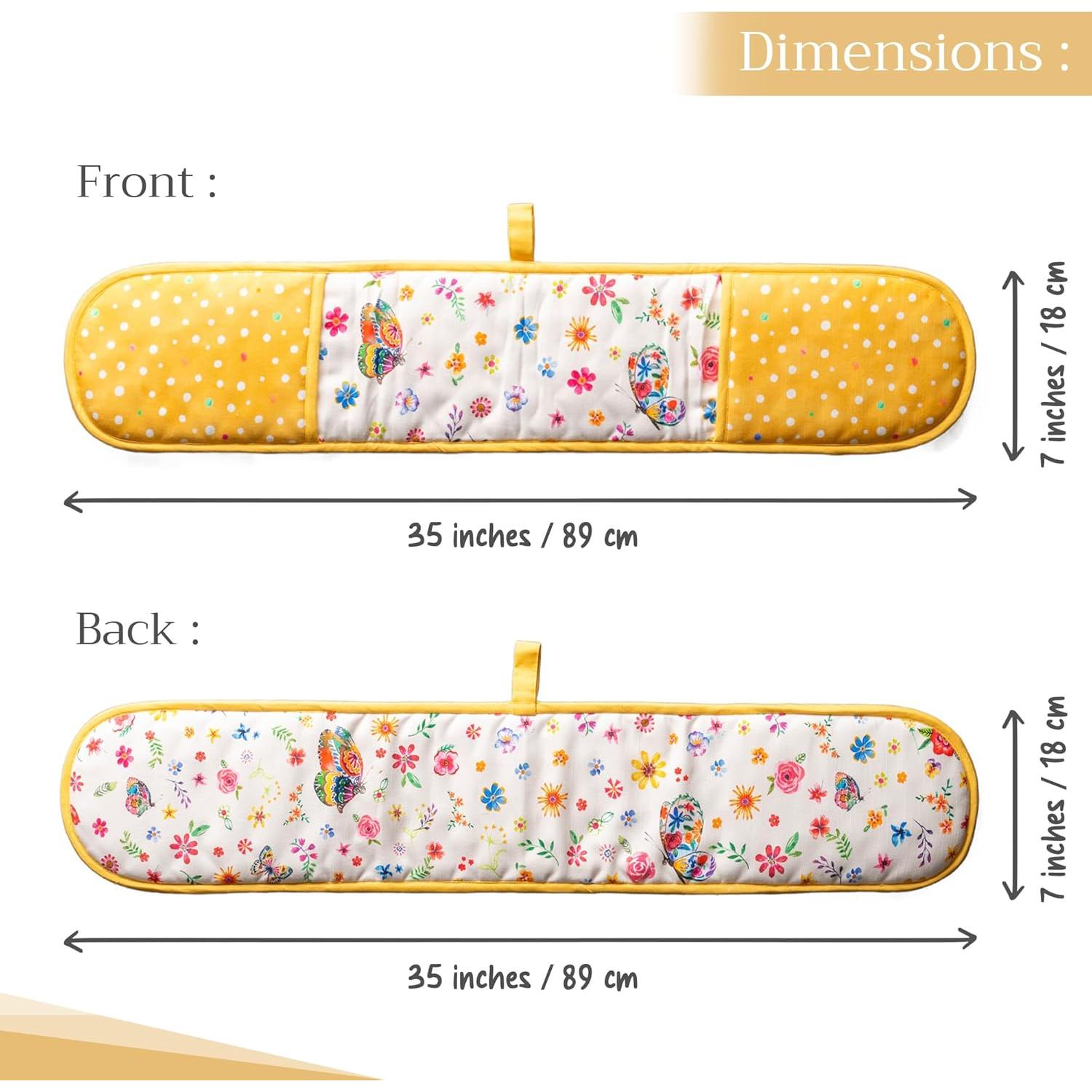 Manopla de Horno Doble Maison d' Hermine 100% Algodón 18x89cm