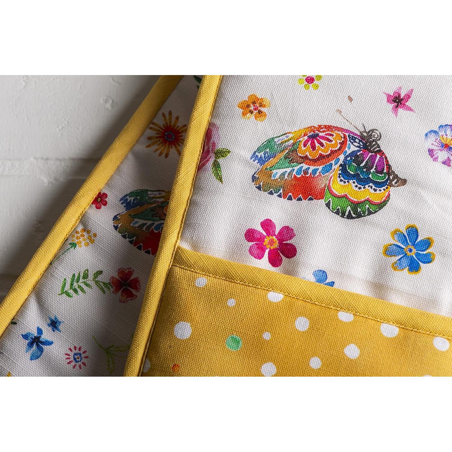 Manopla de Horno Doble Maison d' Hermine 100% Algodón 18x89cm