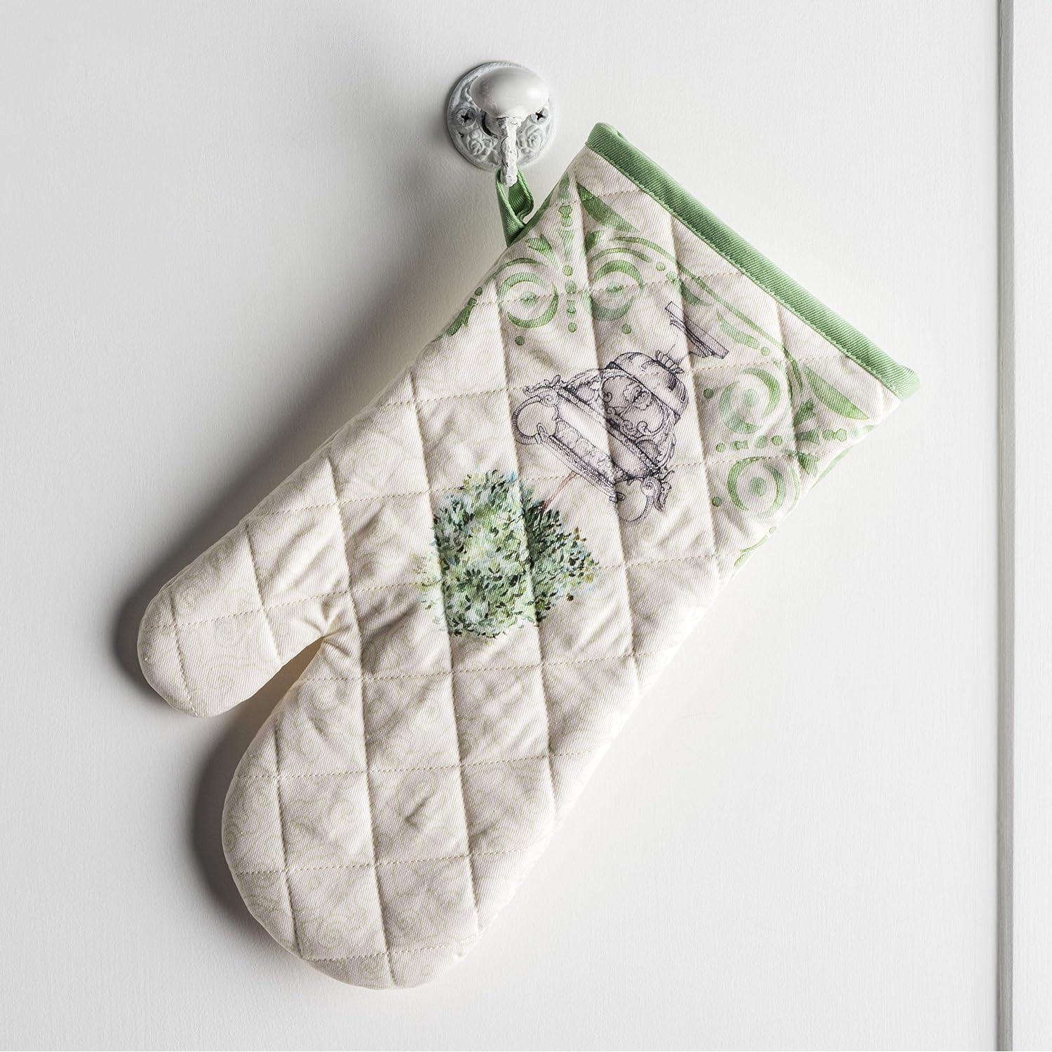 Guante de Horno Maison d'Hermine 19x33 cm Algodón Acolchado