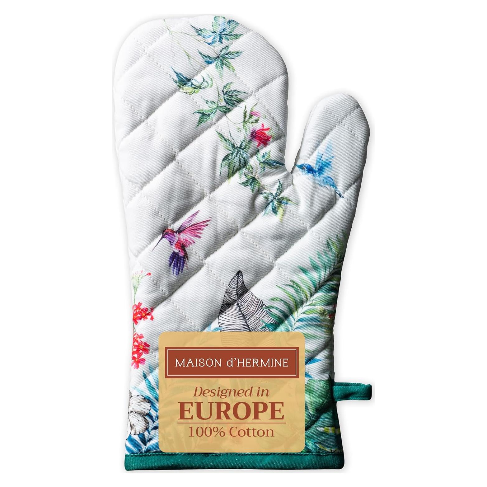 Guante de Horno Maison d'Hermine 100% Algodón 18.5x33cm Tropiques