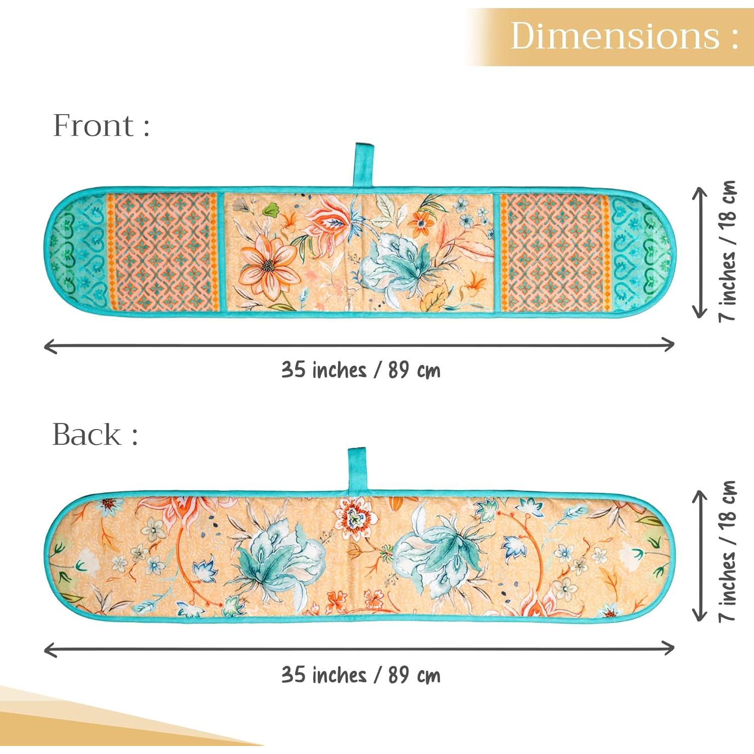 Manopla de Horno Doble Maison d' Hermine 100% Algodón 88.9x17.8cm