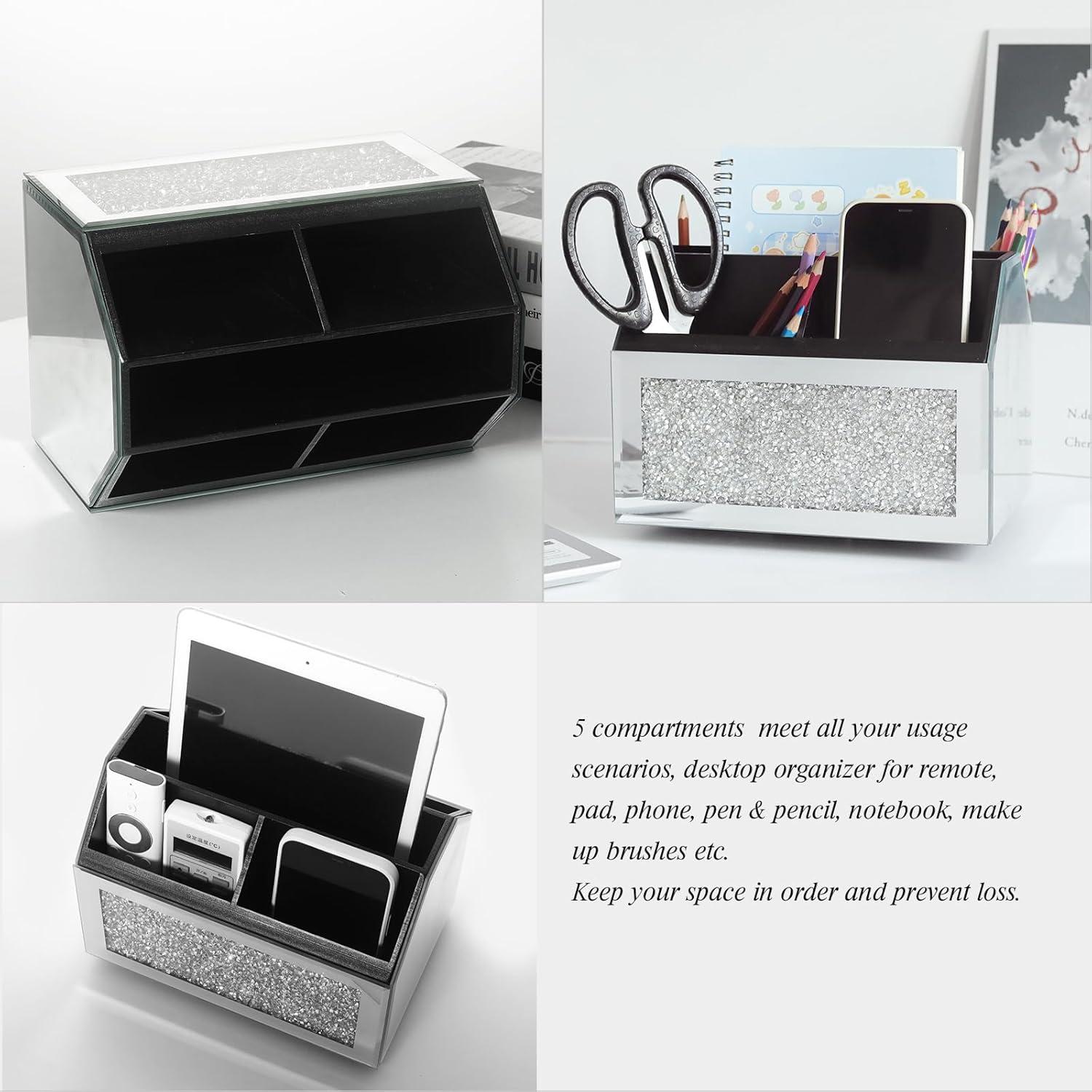 Soporte giratorio para control remoto SWTHONY 5 compartimentos