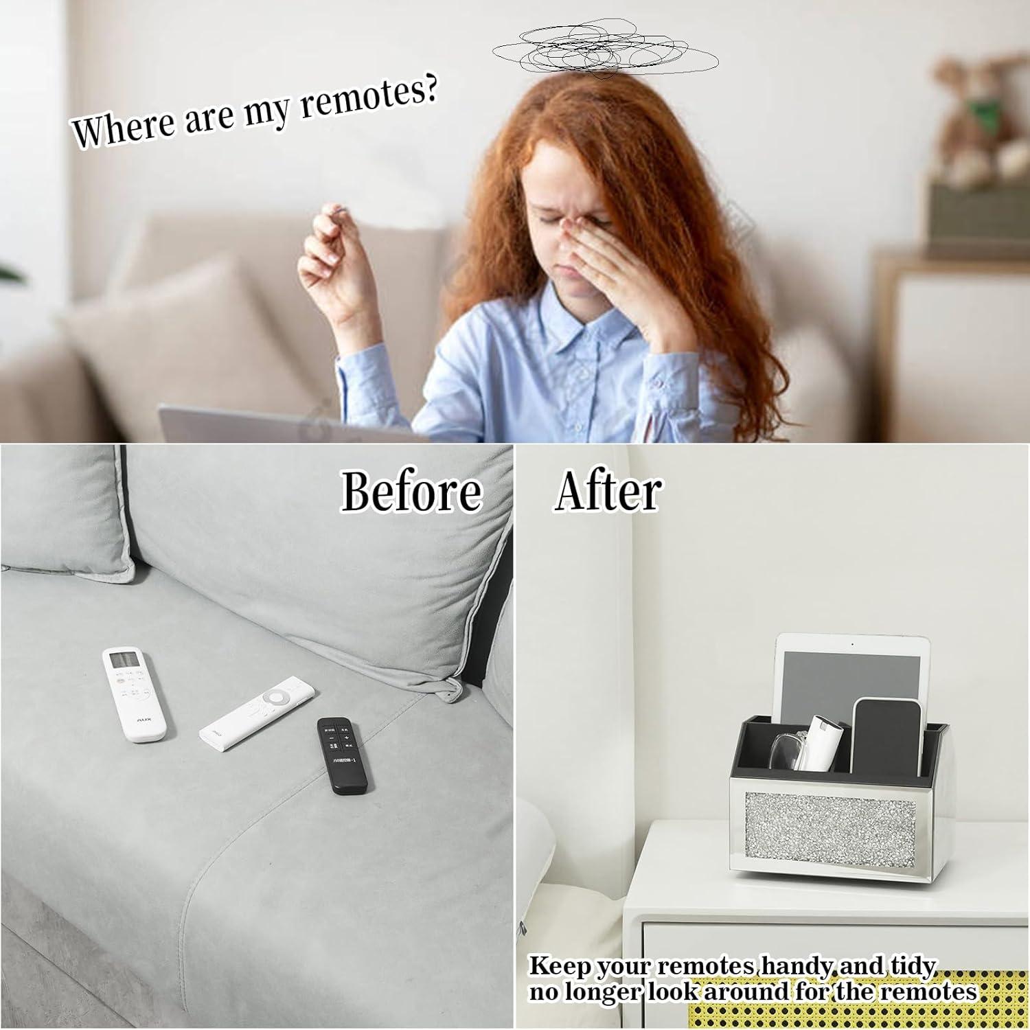 Soporte giratorio para control remoto SWTHONY 5 compartimentos