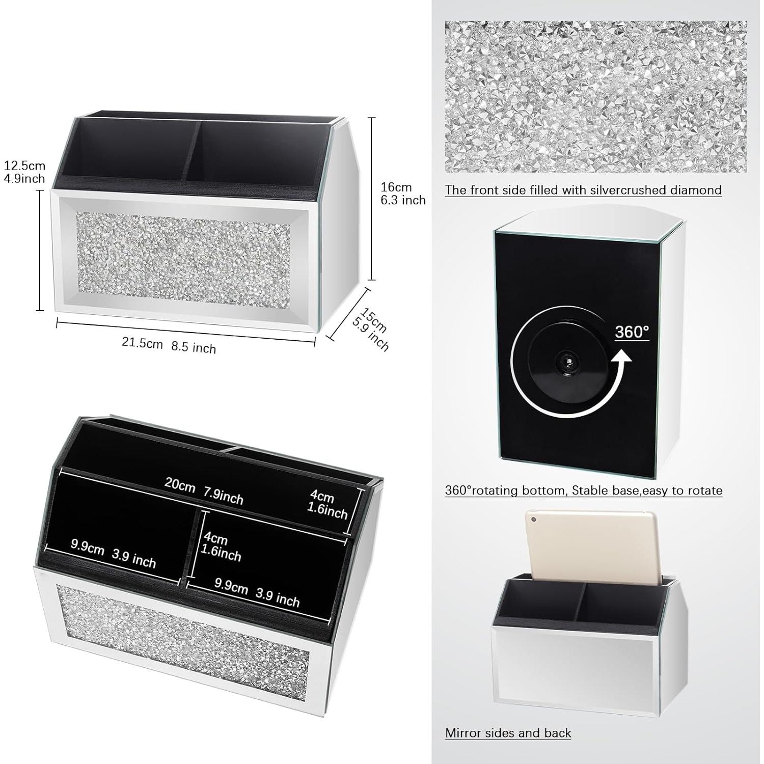 Soporte giratorio para control remoto SWTHONY 5 compartimentos