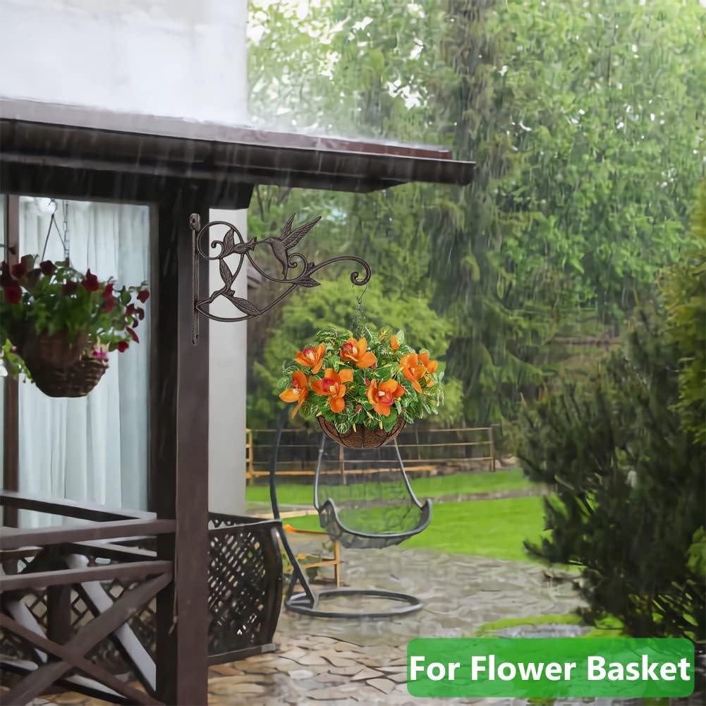 Soporte para plantas colgantes WOOYAN de hierro fundido 26.67x20.07cm