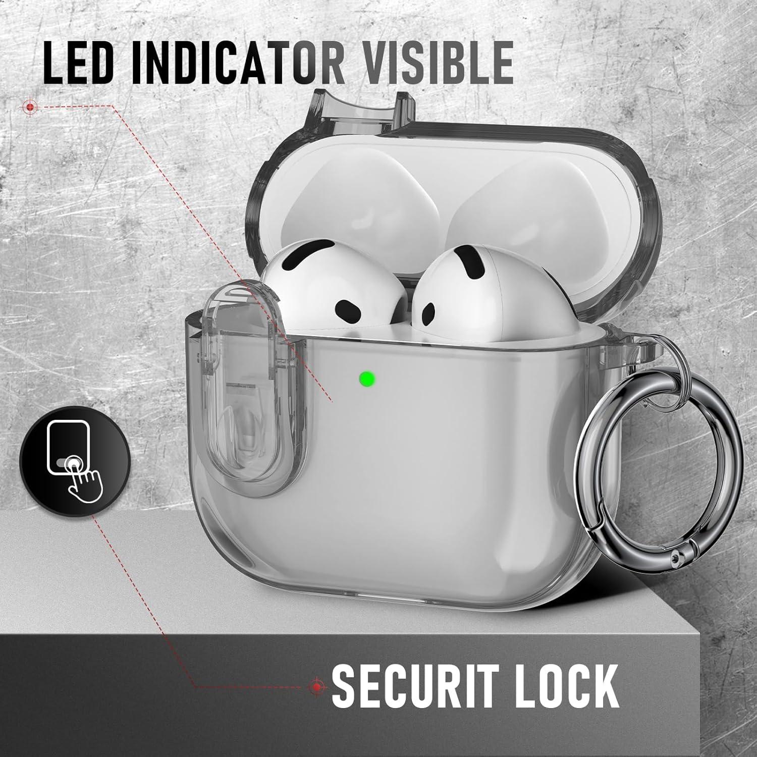 Funda de Silicona Maxjoy para AirPods 4ta Generación con Kit