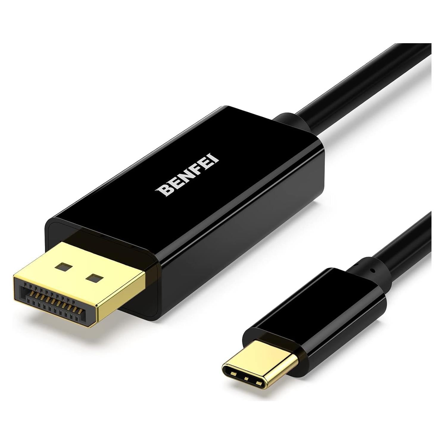 Cable USB C a DisplayPort BENFEI 1.8m 8K@60Hz 4K@144Hz