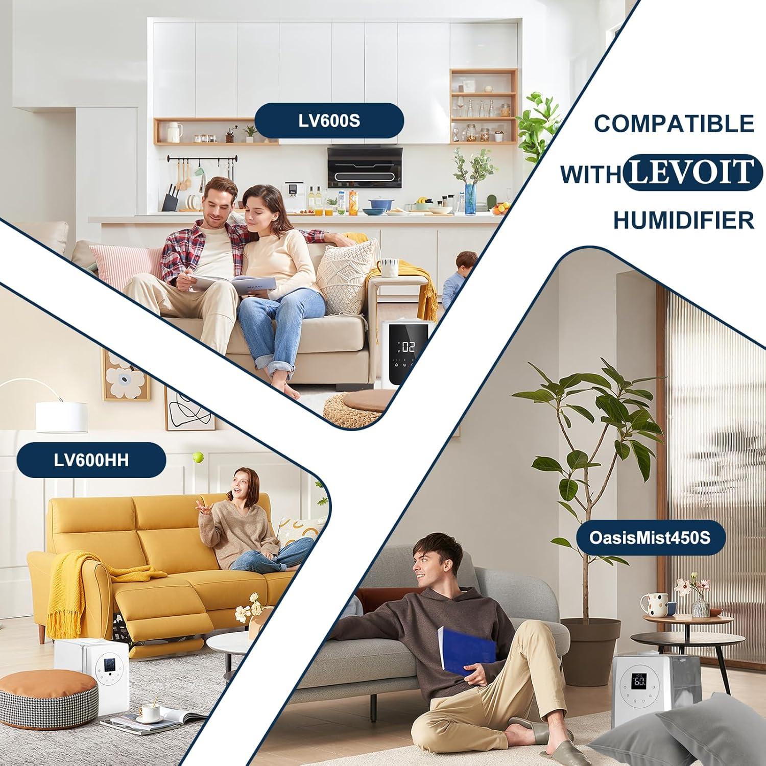 Filtros de Almohadilla para Humidificadores PANDEELS LV600S 20 Pcs