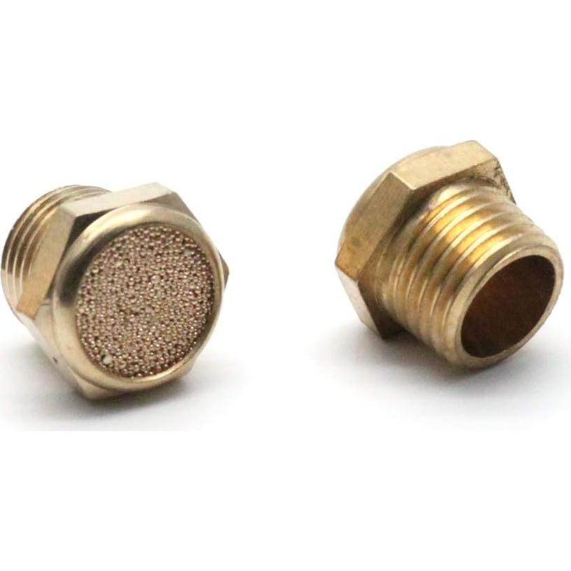 Silenciador Neumático LC LICTOP G1/4 de Latón - 10 Piezas