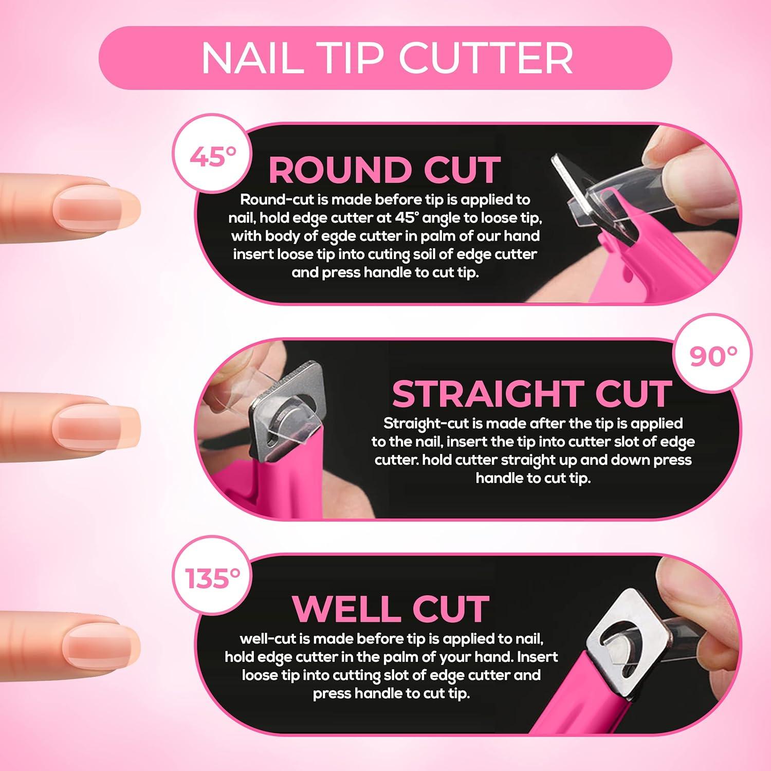 Cortauñas Acrílico Profesional Forgica FG-2121 Acero Inoxidable