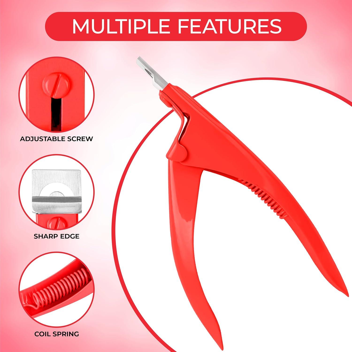 Cortauñas Acrílico Profesional Forgica FG-2121 Acero Inoxidable