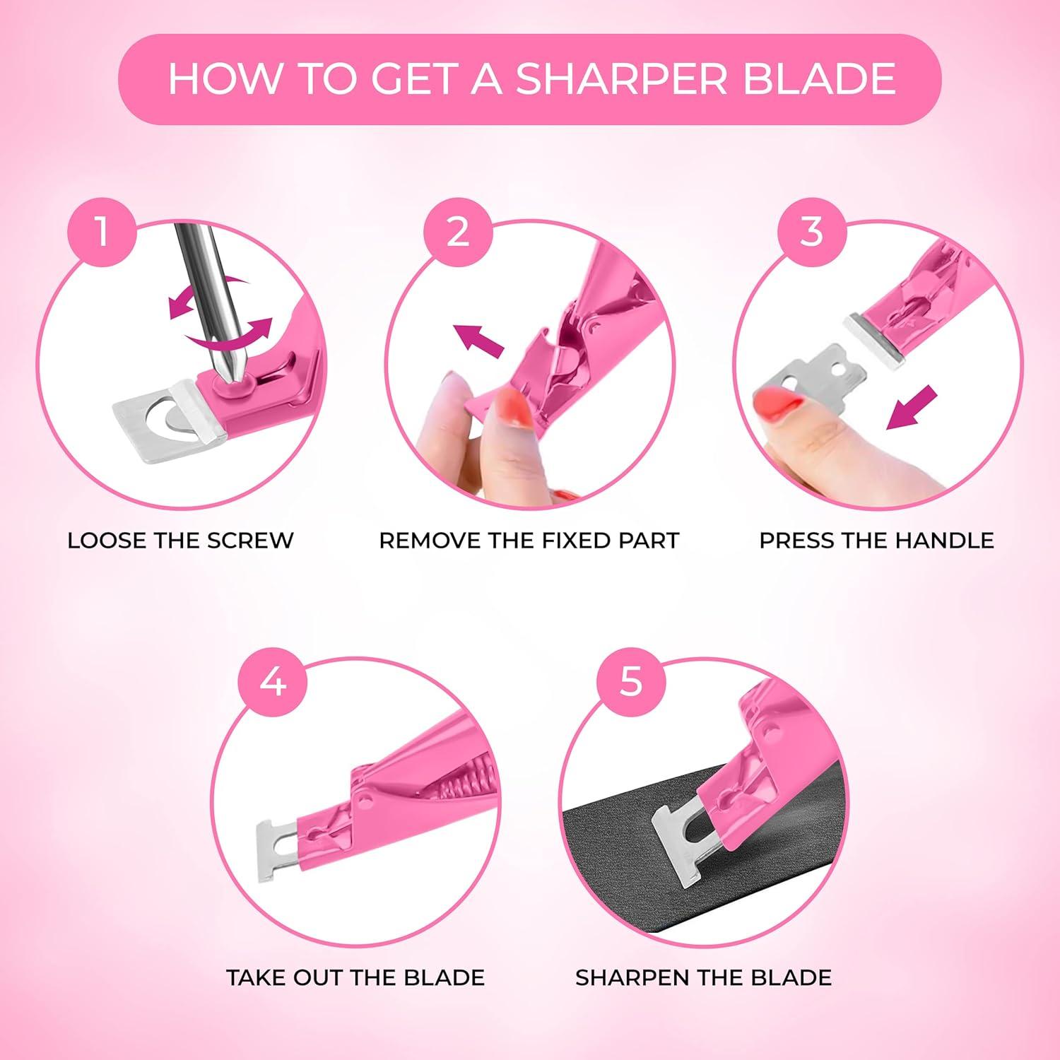 Cortauñas Acrílico Profesional Forgica FG-2121 Acero Inoxidable