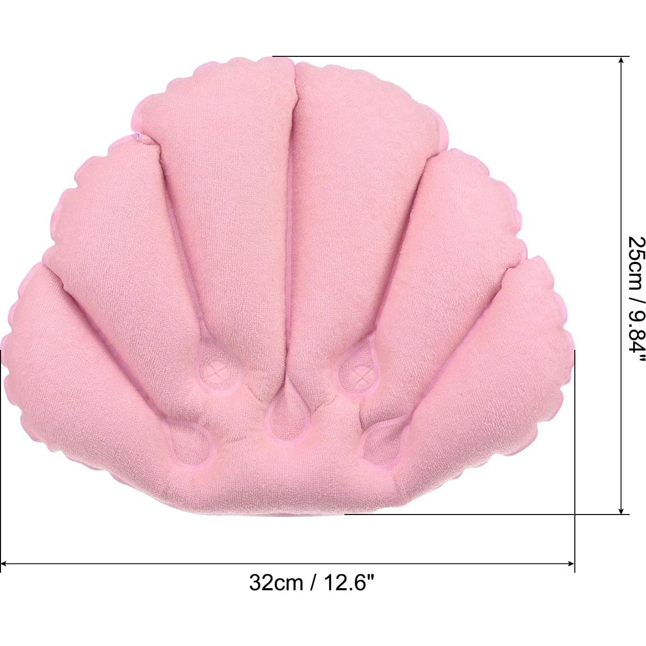 Almohada de Baño Inflable PATIKIL - 3 Piezas Soporte Cuello