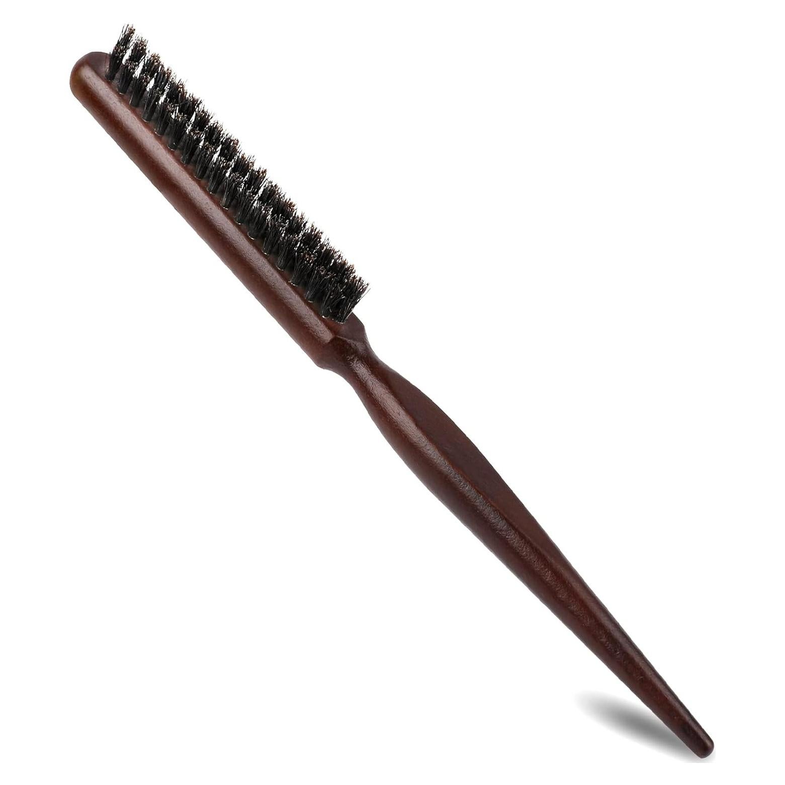 Cepillo de Cerdas de Jabalí Sliverdew 24cm para Todo Tipo de Cabello