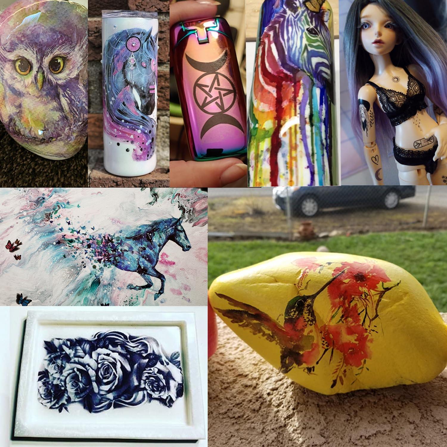 Tatuajes Temporales GLARYYEARS - 18 Diseños Realistas 6x28cm