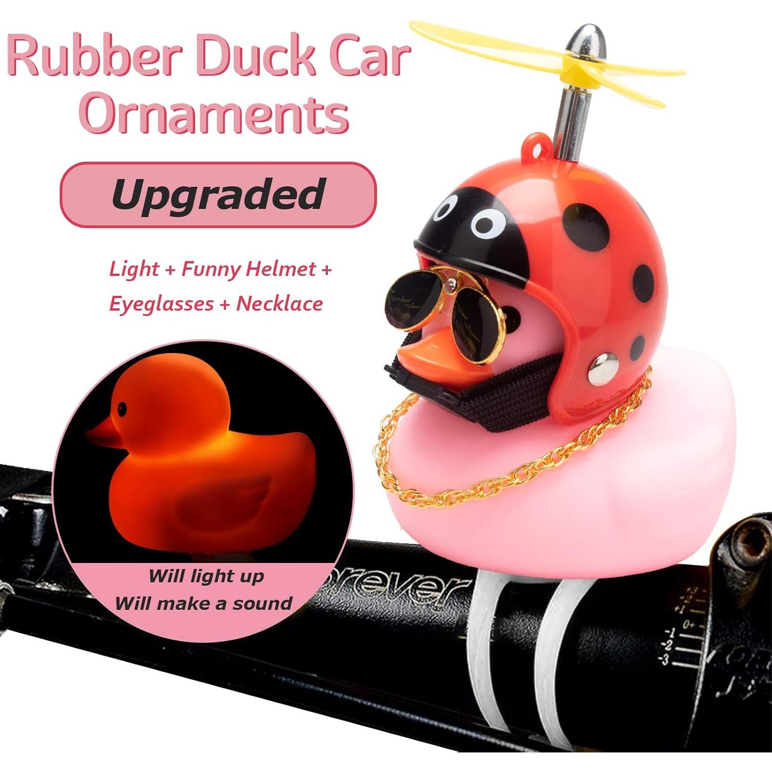 Timbre de Bicicleta Pato de Goma Wonuu con Accesorios