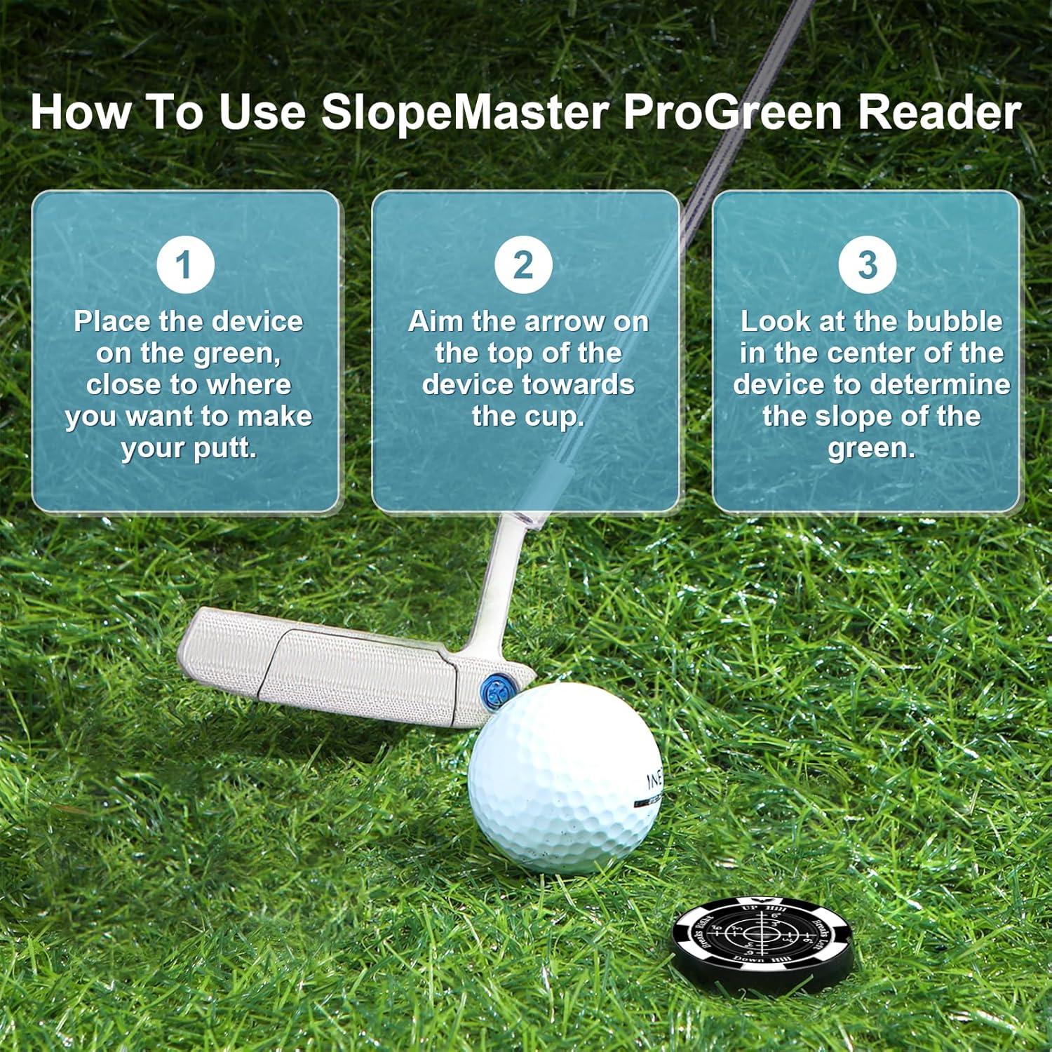 Lector de Green de Golf Yobbai SlopeVision Pro con Clip