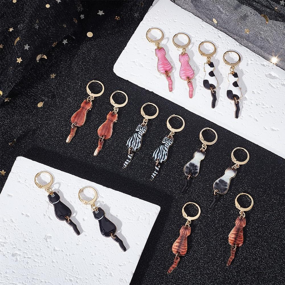 Marcadores de Puntos de Gato CRAFTYMELODY 14 Piezas 7 Colores