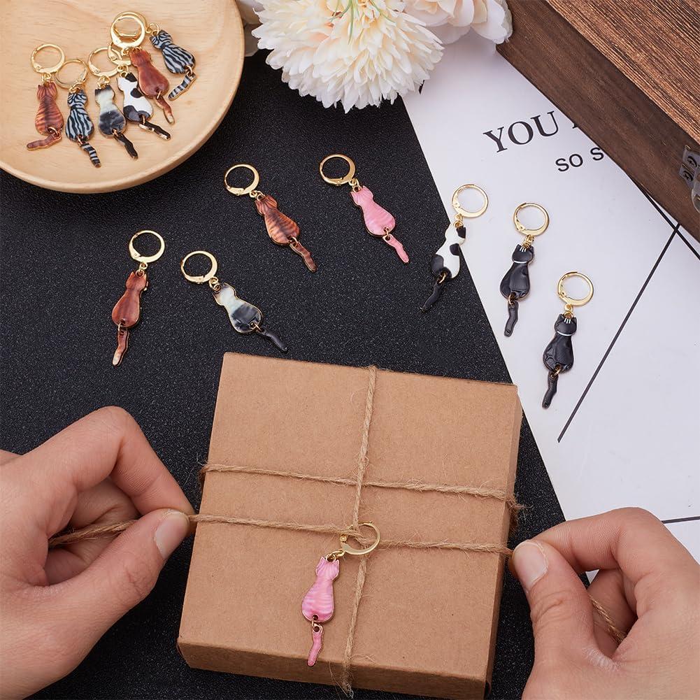 Marcadores de Puntos de Gato CRAFTYMELODY 14 Piezas 7 Colores