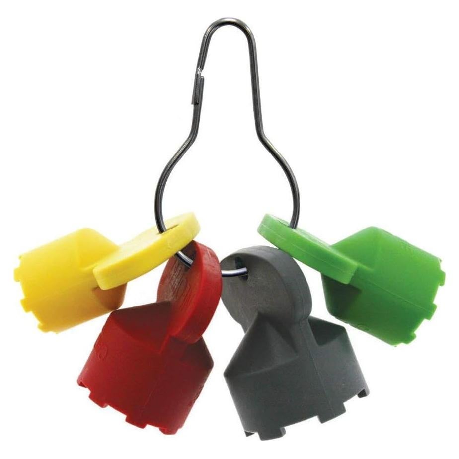 Llave de Aerador Neoperl Multicolor 4 Pcs para Fontanería