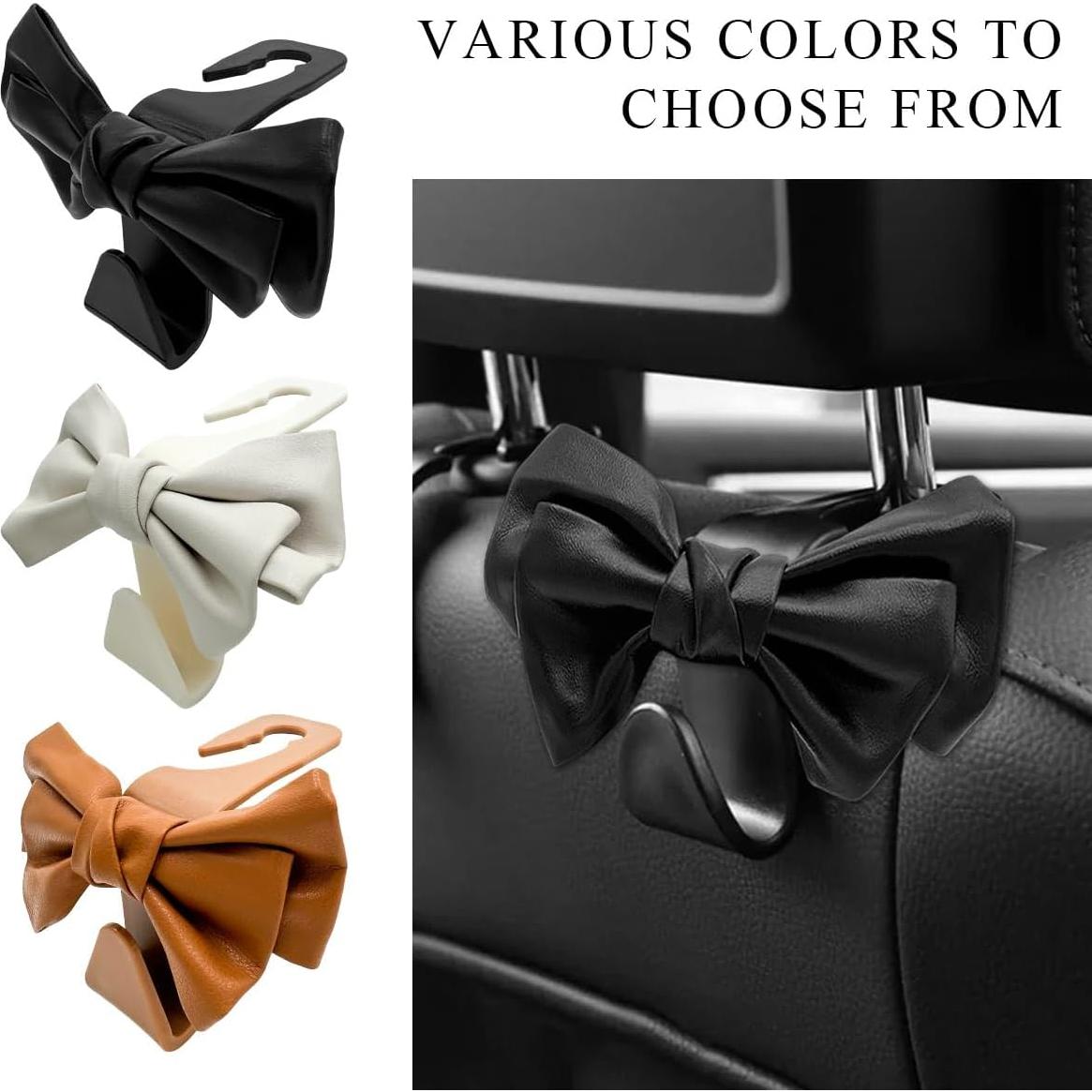 Soporte de Bolsa para Ganchos de Coche SHMZK - 2 Piezas Negro