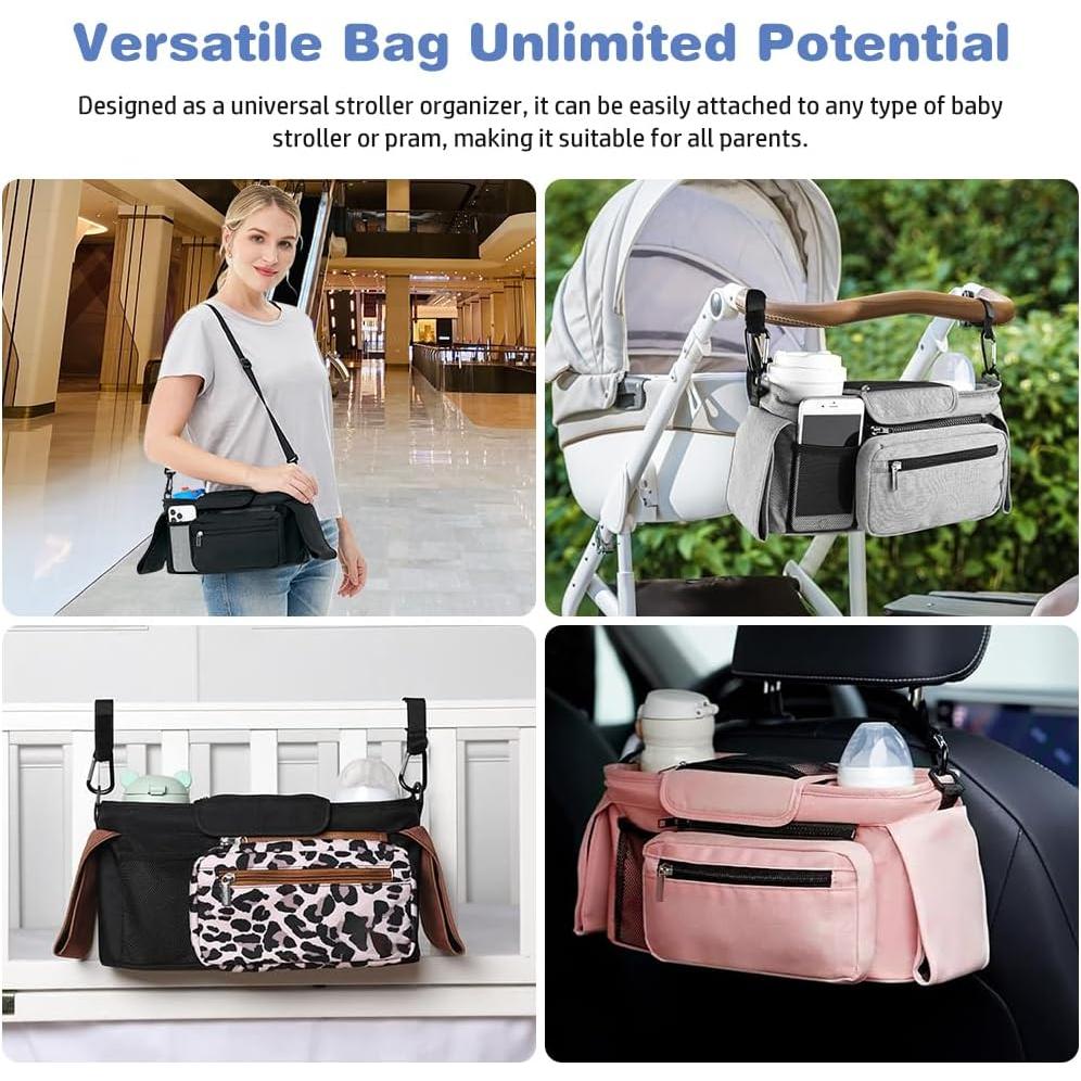 Organizador de Cochecito de Bebé KLERICER Universal Negro