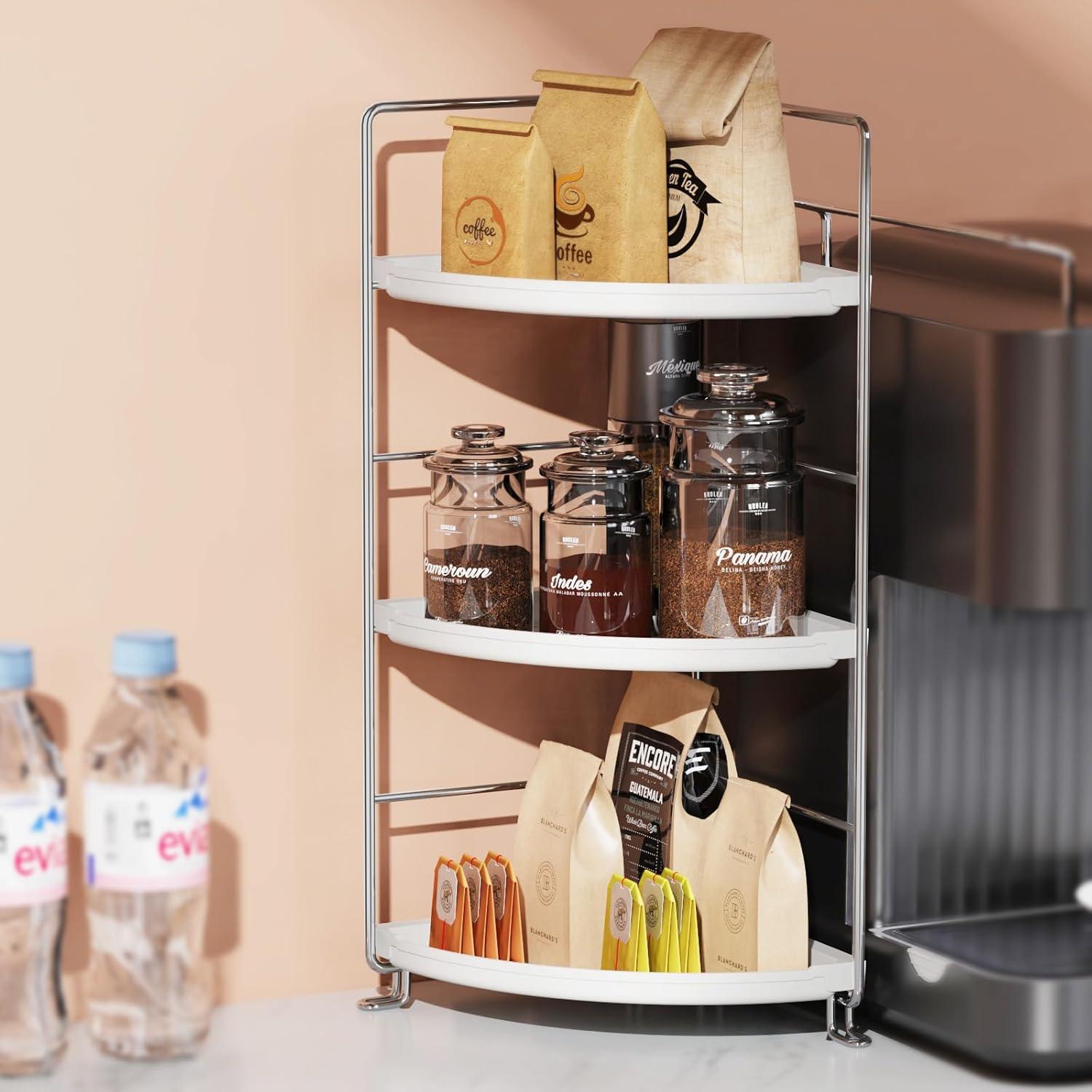 Organizador de Baño de 3 Niveles JANUS LiANG Cromo